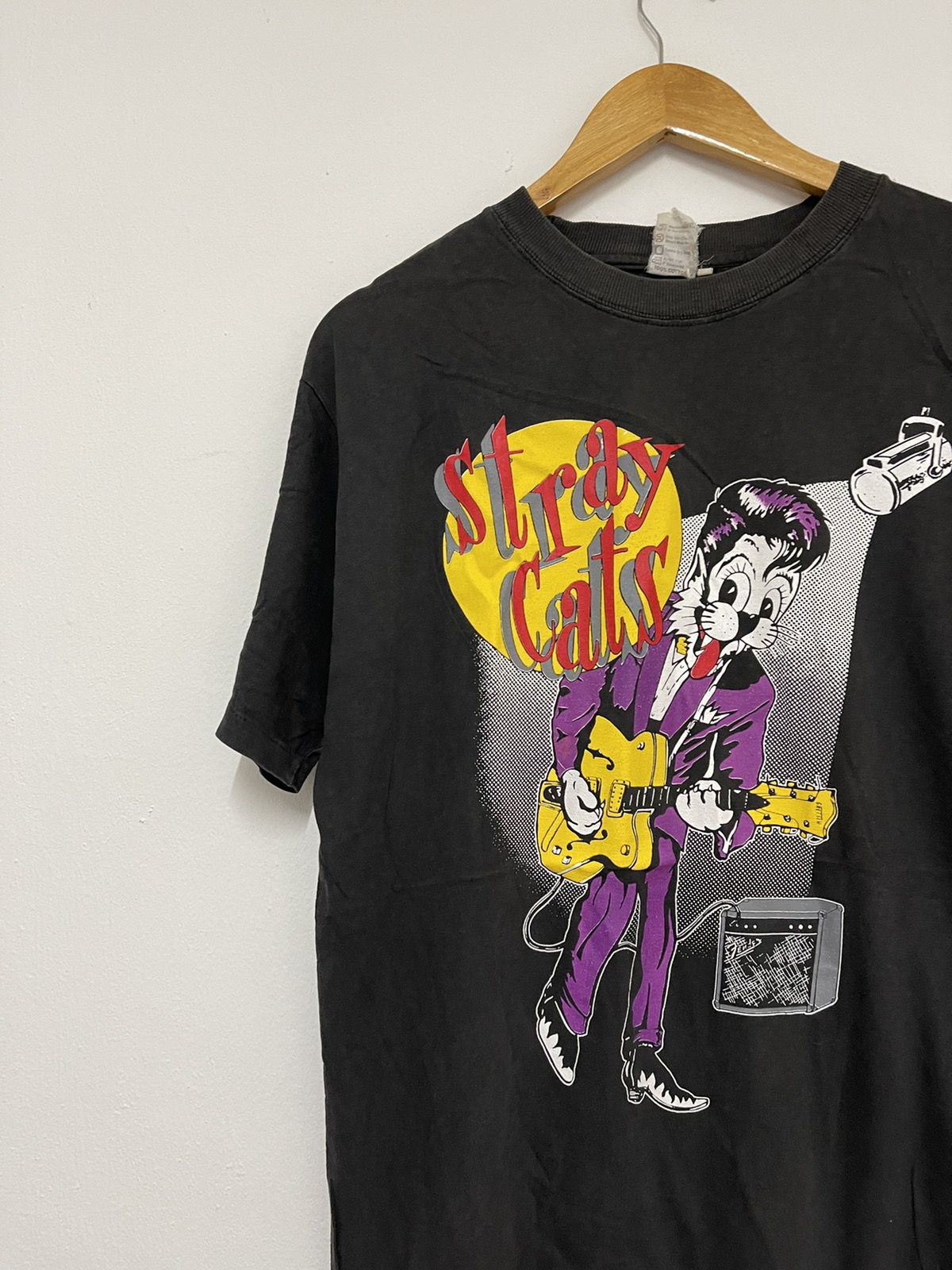 Vintage - Vintage 90’s Stray Cats 1992 Band Rockabilly T-Shirt N2 - 2