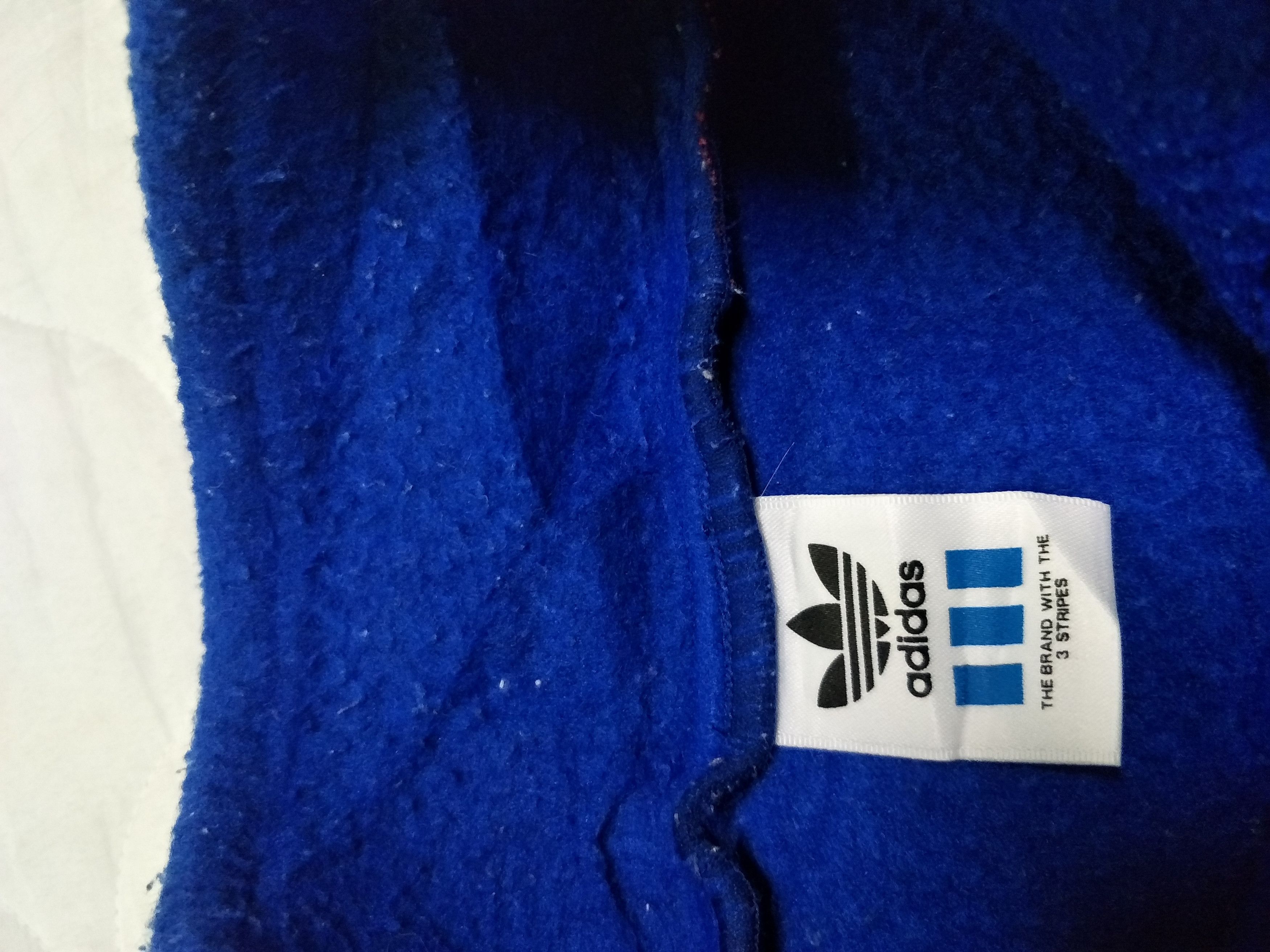 Vintage Adidas Fleece Jumper Colour Block - 8