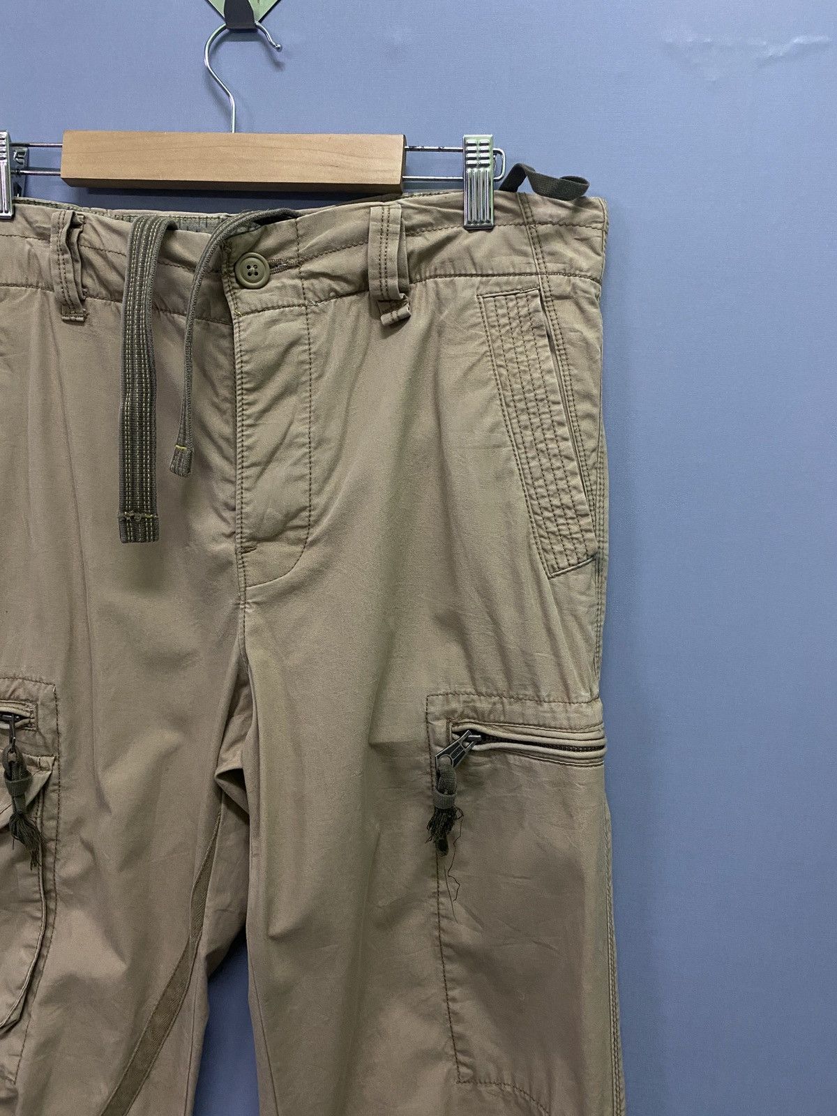 Vintage GAP Cargo Multi Pocket Tactical Parachute Pants - 8