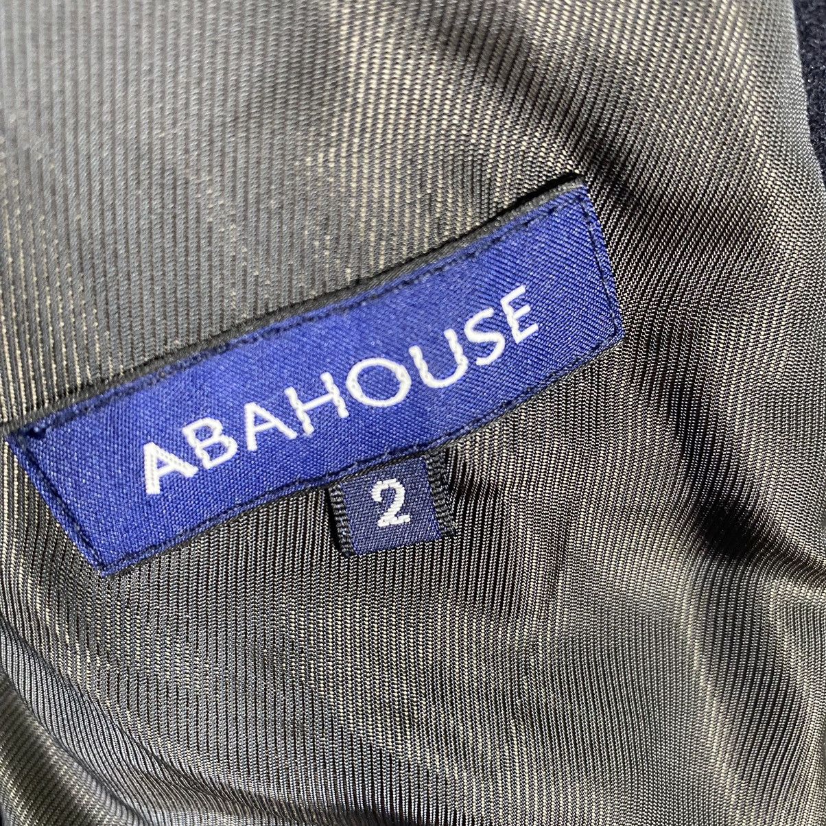 Vintage Abahouse Wool Jacket Size 2 Navyblue Colour - 8