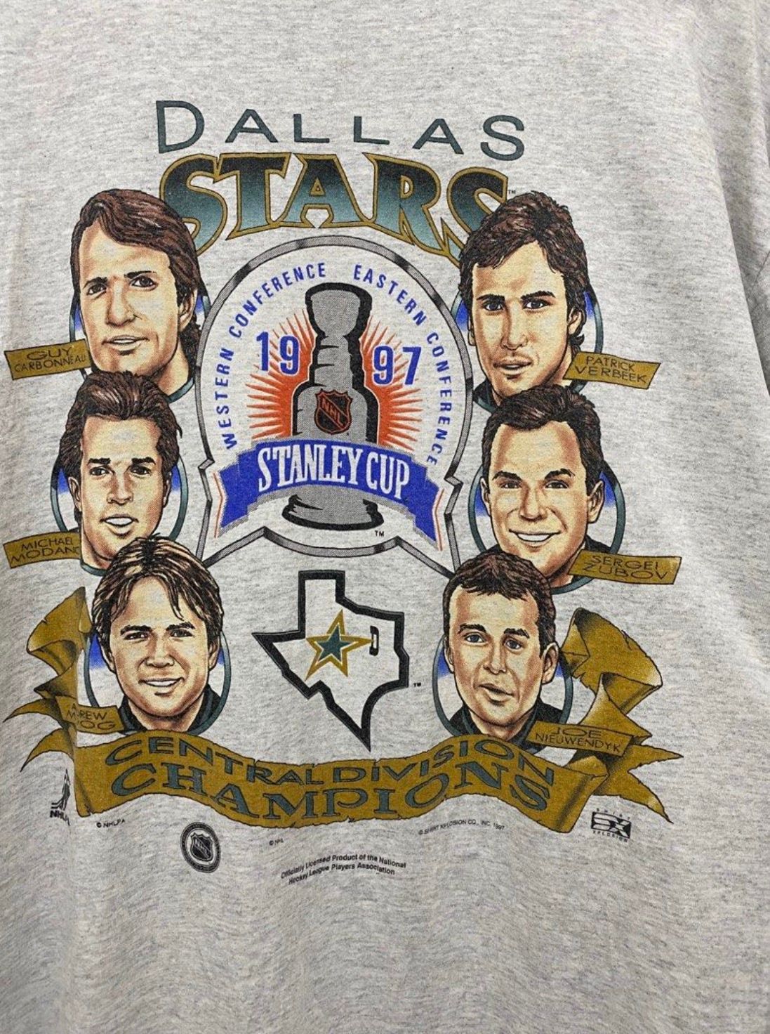 Vintage NHL Dallas Stars Legendary Tshirt XLarge USA - 3