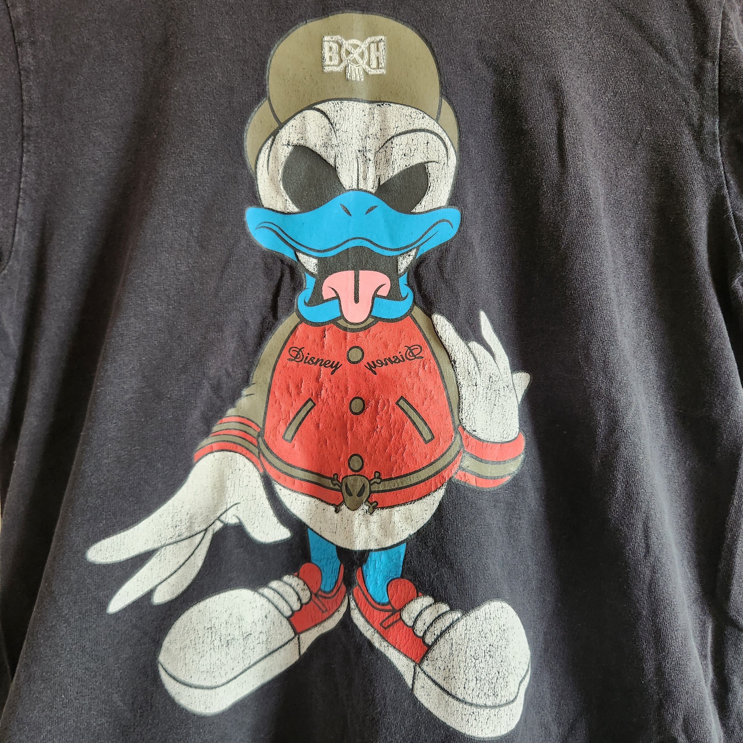 Vintage Y2K Bounty Hunter X Disney Donald Duck TShirt - 5