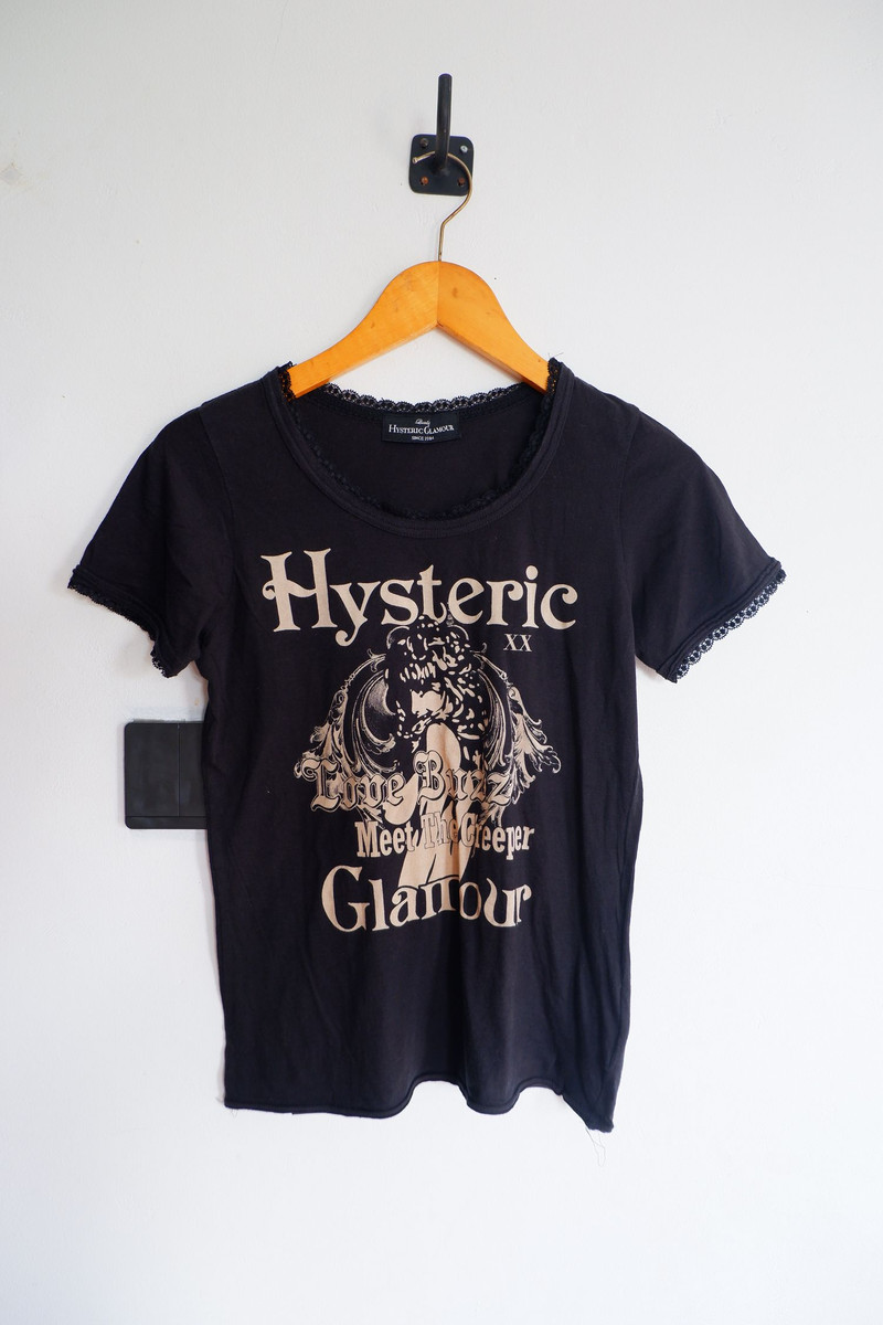 Vintage Hysteric Glamour Love Buzz T shirts - 1
