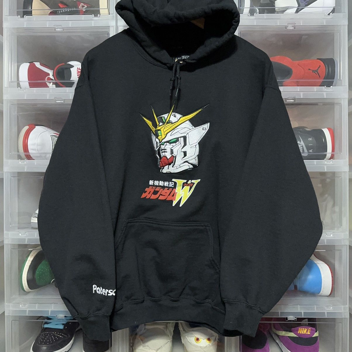 Hype - Gundam Wing x Paterson Skate Anime Hoodie Large - 1