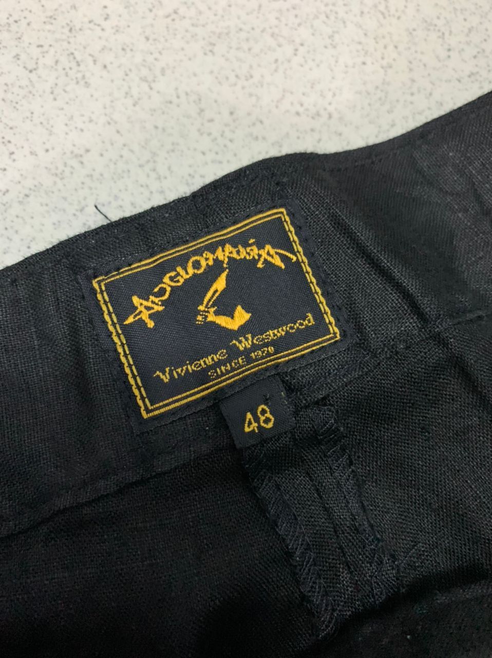Vintage Vivienne Westwood Linen Bondage Strap Waist Pants - 8
