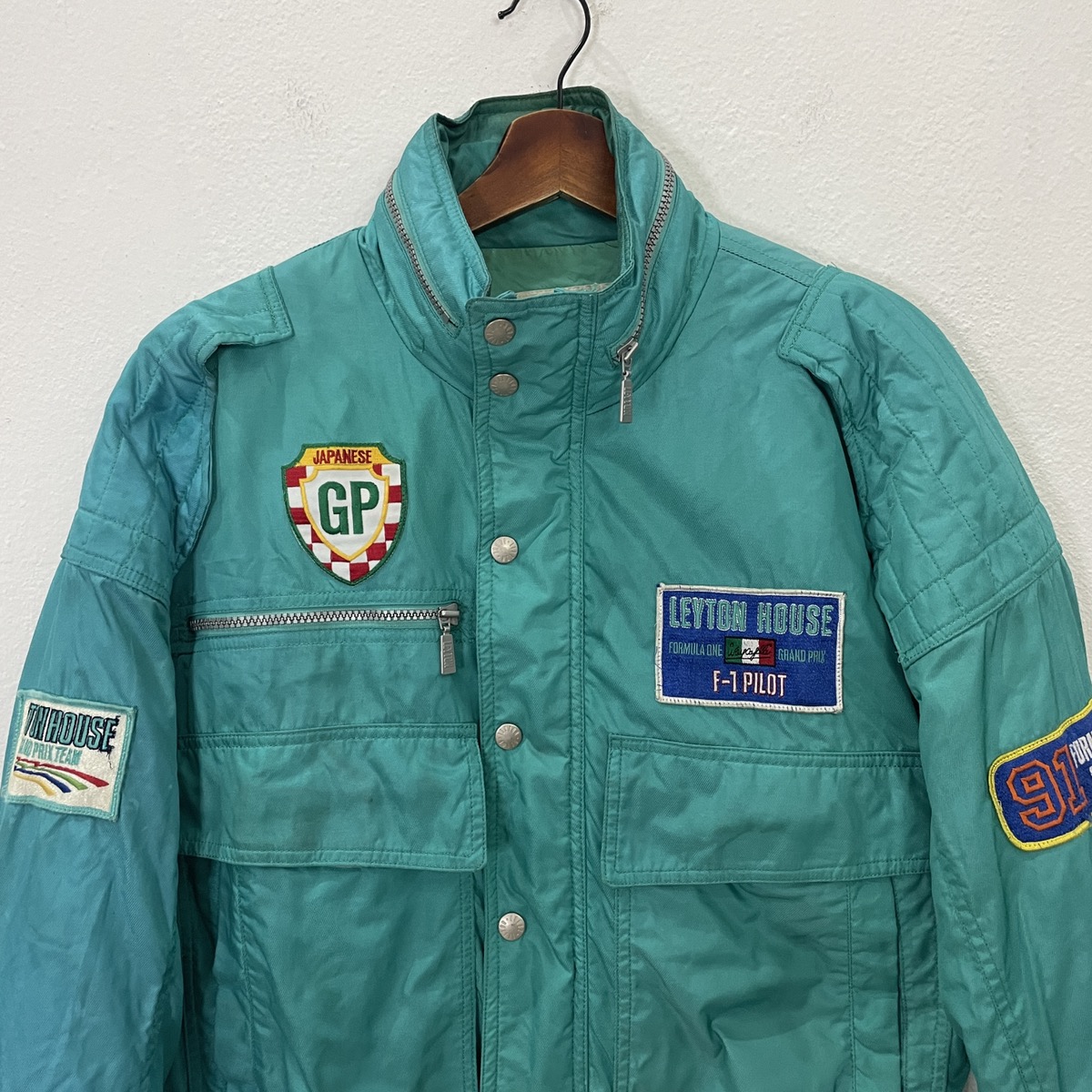 Japanese Brand - Vintage Leyton House Japanese Gp Racing Jacket