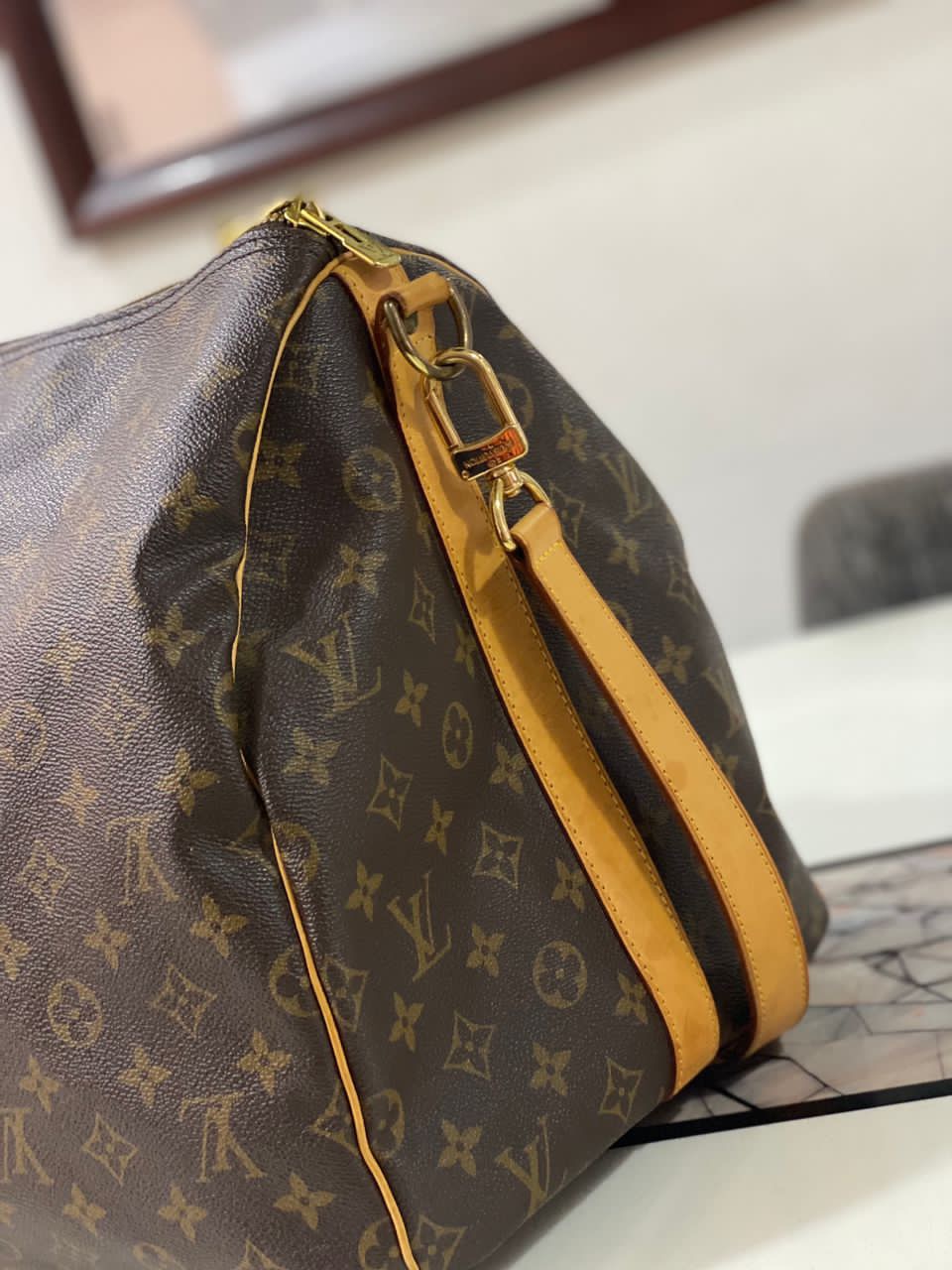 Authentic LOUIS VUITTON KEEPAL 55 - 7