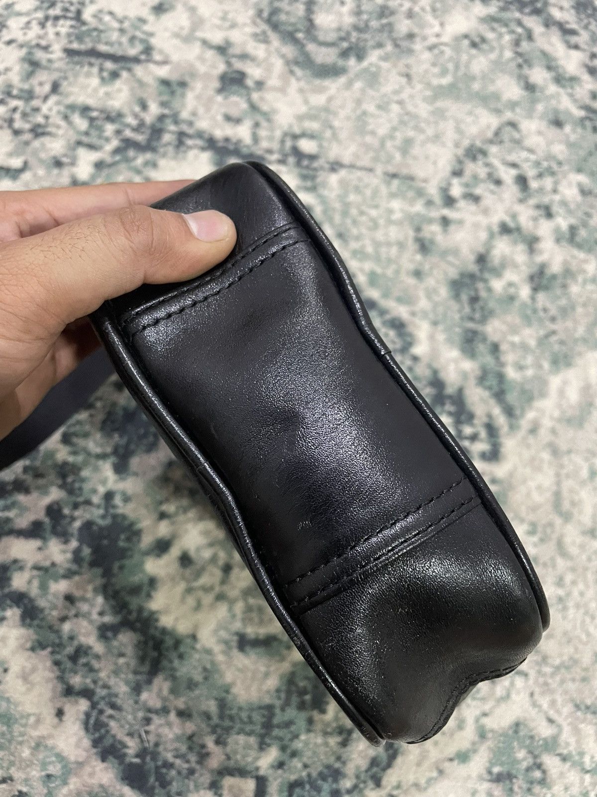 Diesel Square Leather Sling Bag - 19