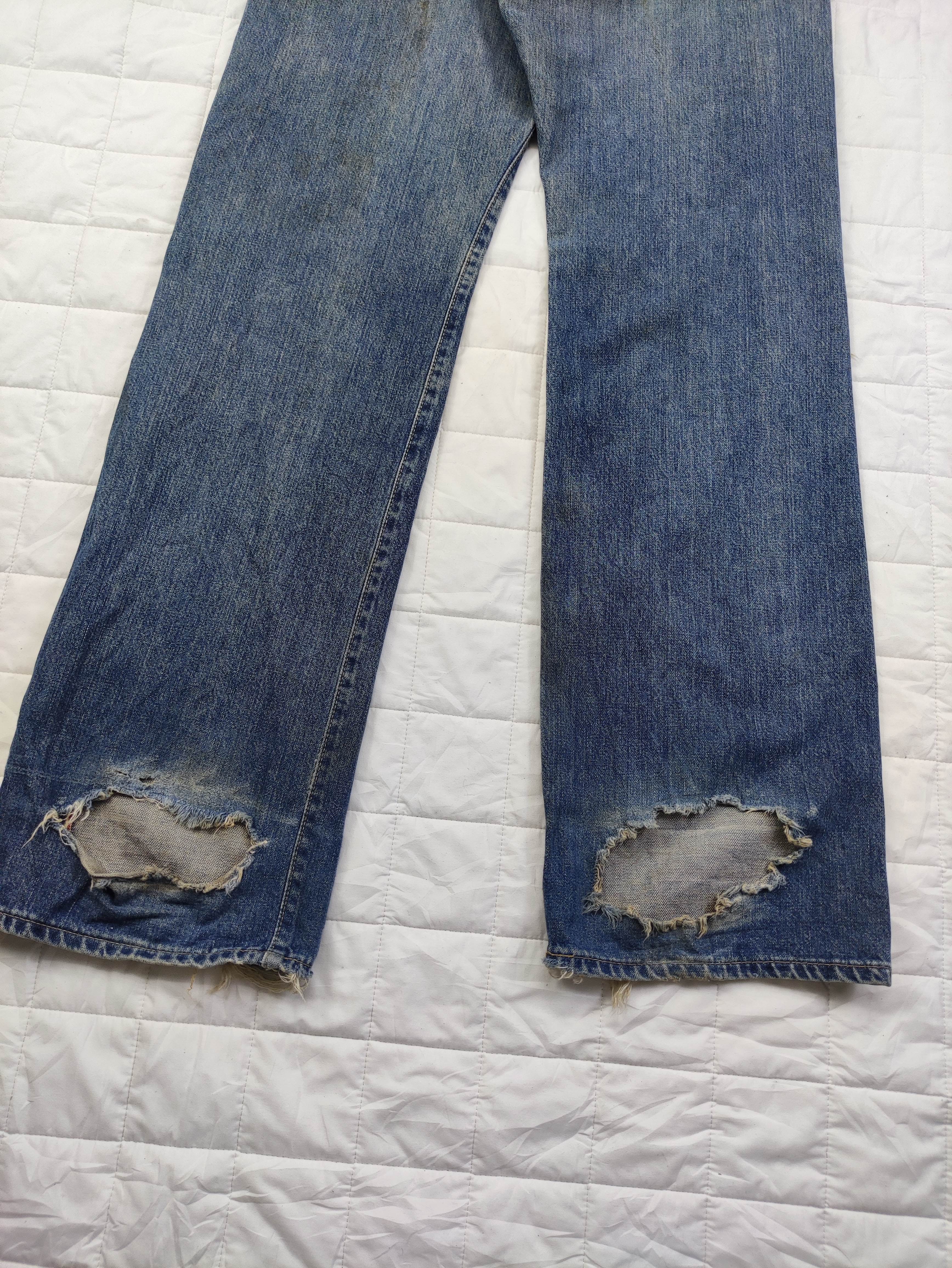 REDLINE🔥Vintage Schott Selvedge Dirty Rusty Denim Jeans - 12