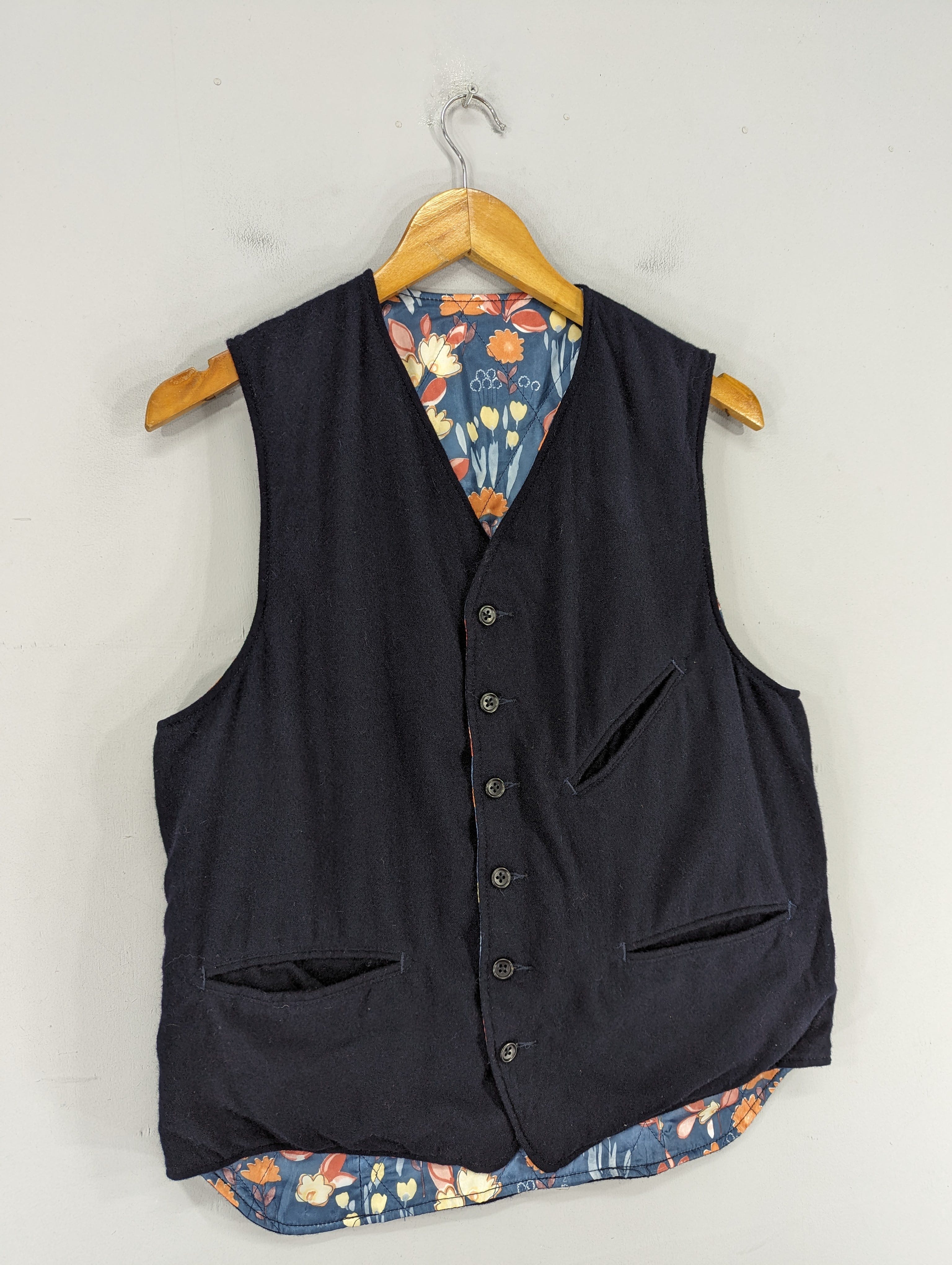 🔥RARE🔥Engineered Garments Wool Reversible Vest Jacket