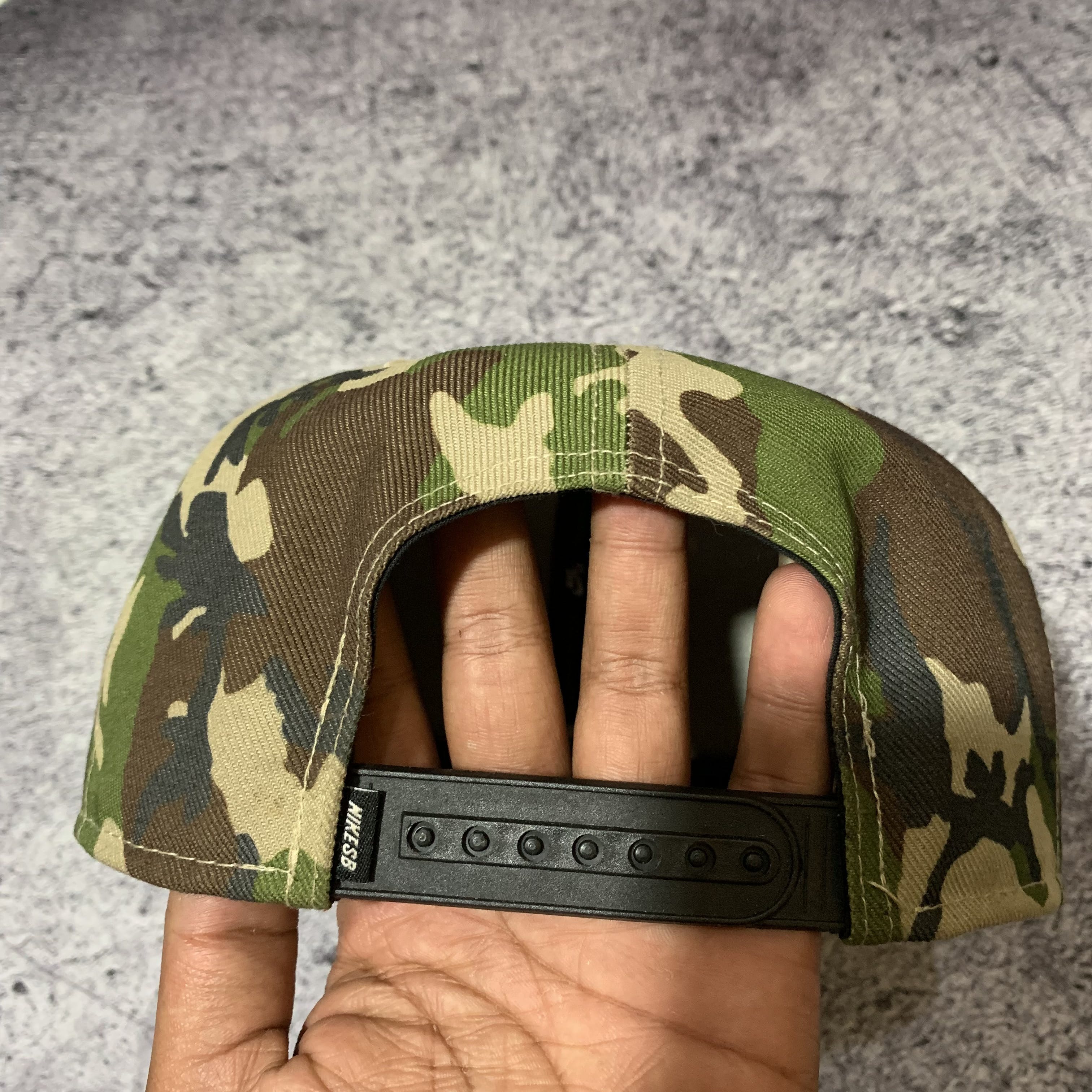 Nike SB Army Tiger Stripe Snapback Hats - 4