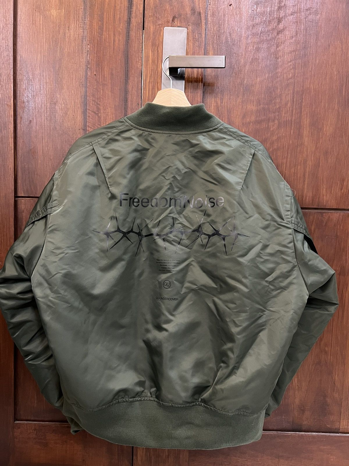 GU X Undercover Freedom Noise Bomber Jacket - 3