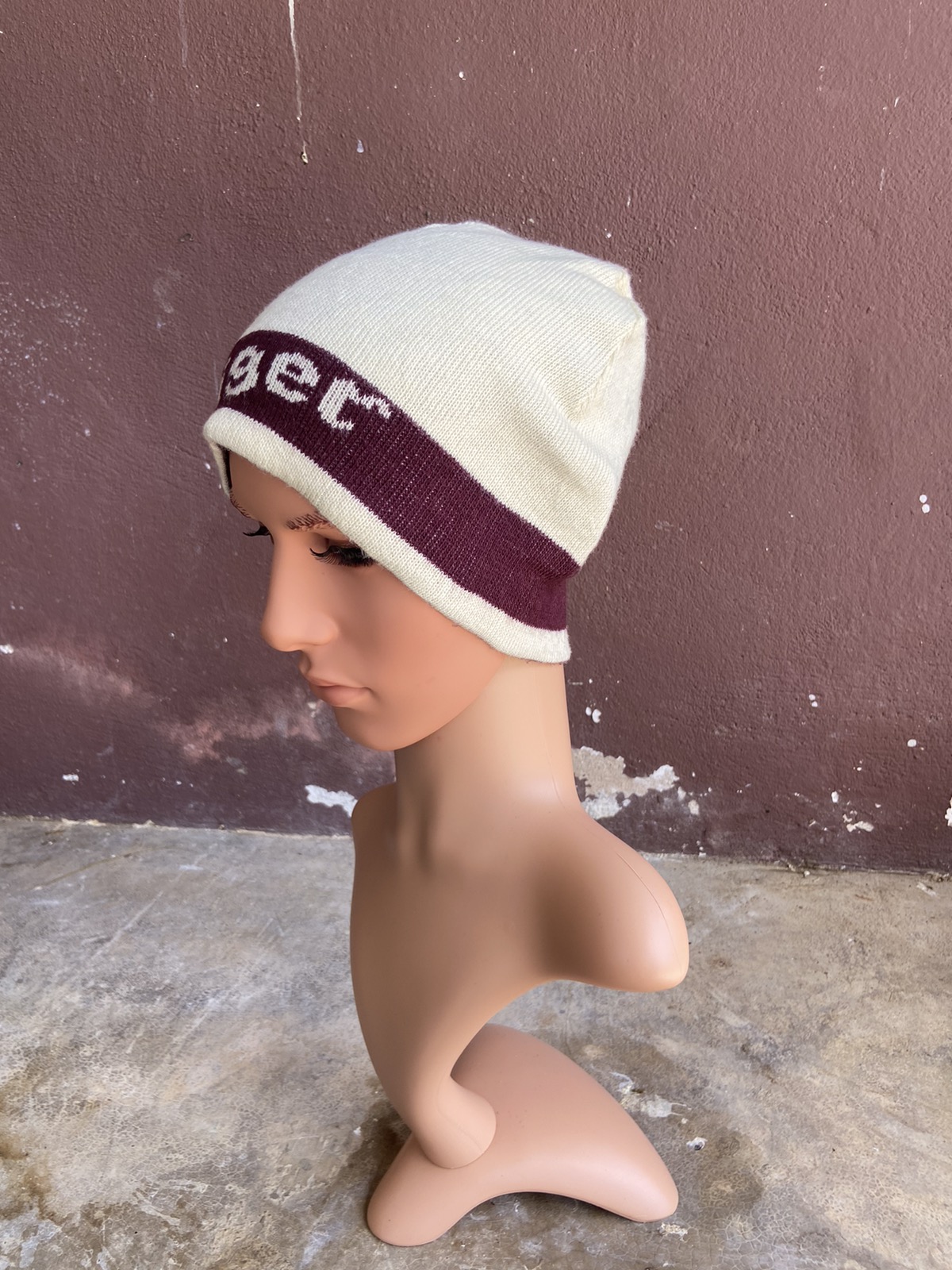 Onitsuka Tiger Spellout Riversible Beanie Hat - 2