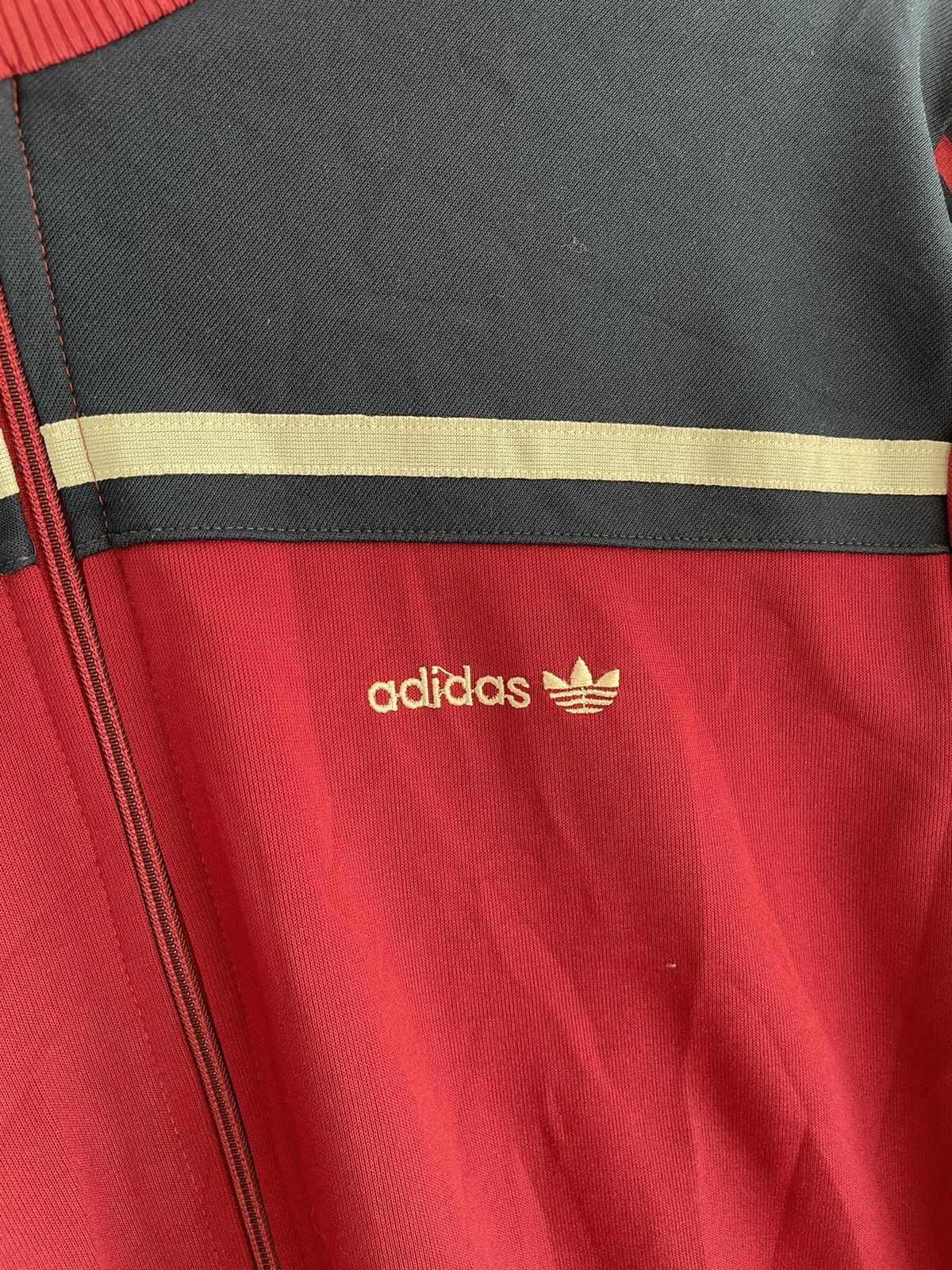 Adidas Vintage Track Top Jacket Made in Taiwan - 5