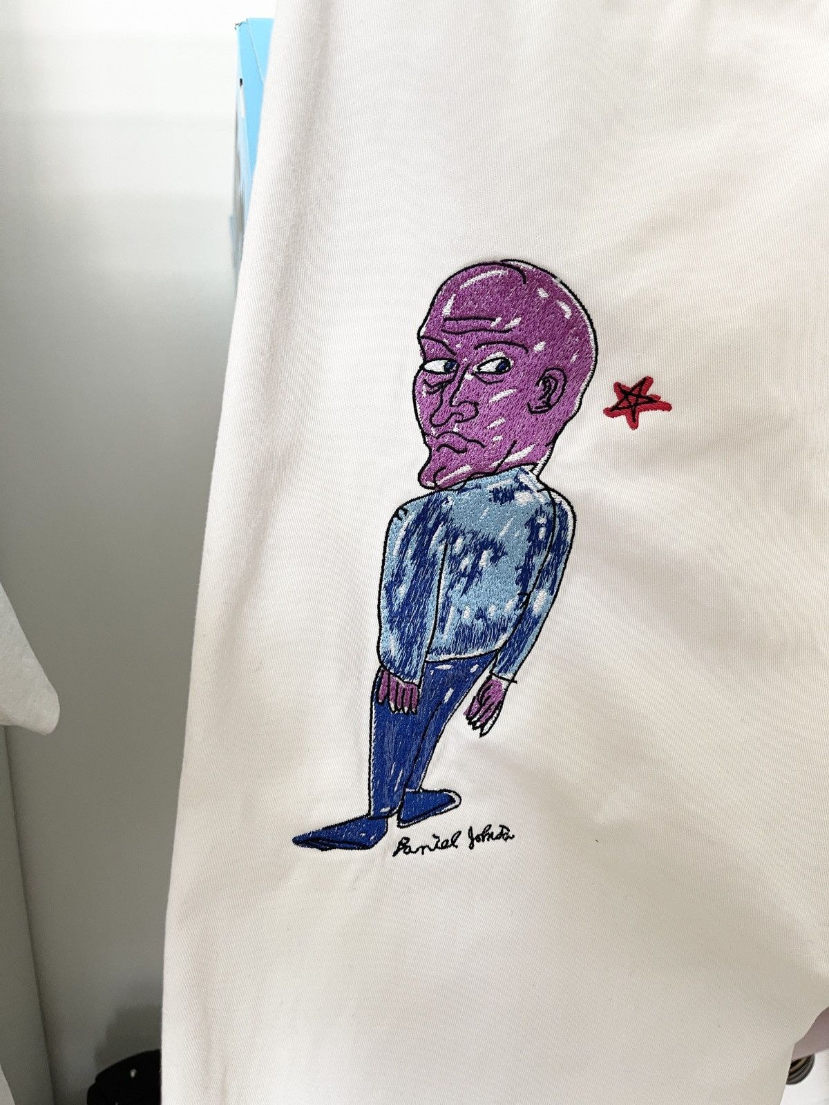 2020 Supreme x Daniel Johnston Embroidered Pants - 4