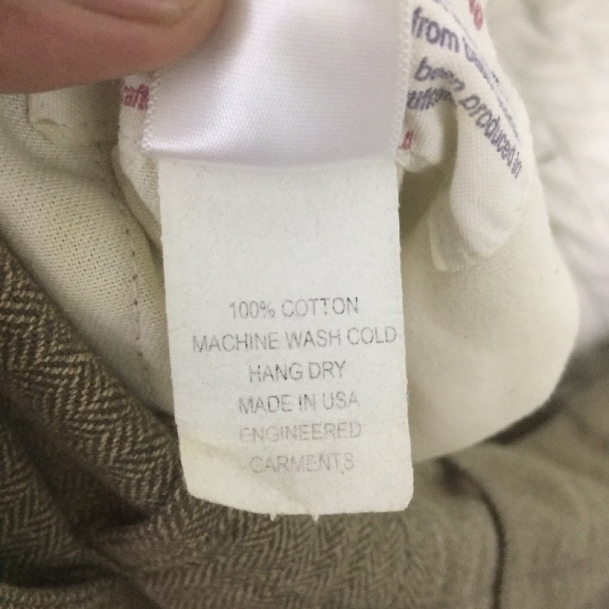 Engineered garments casual pants rare design - 13