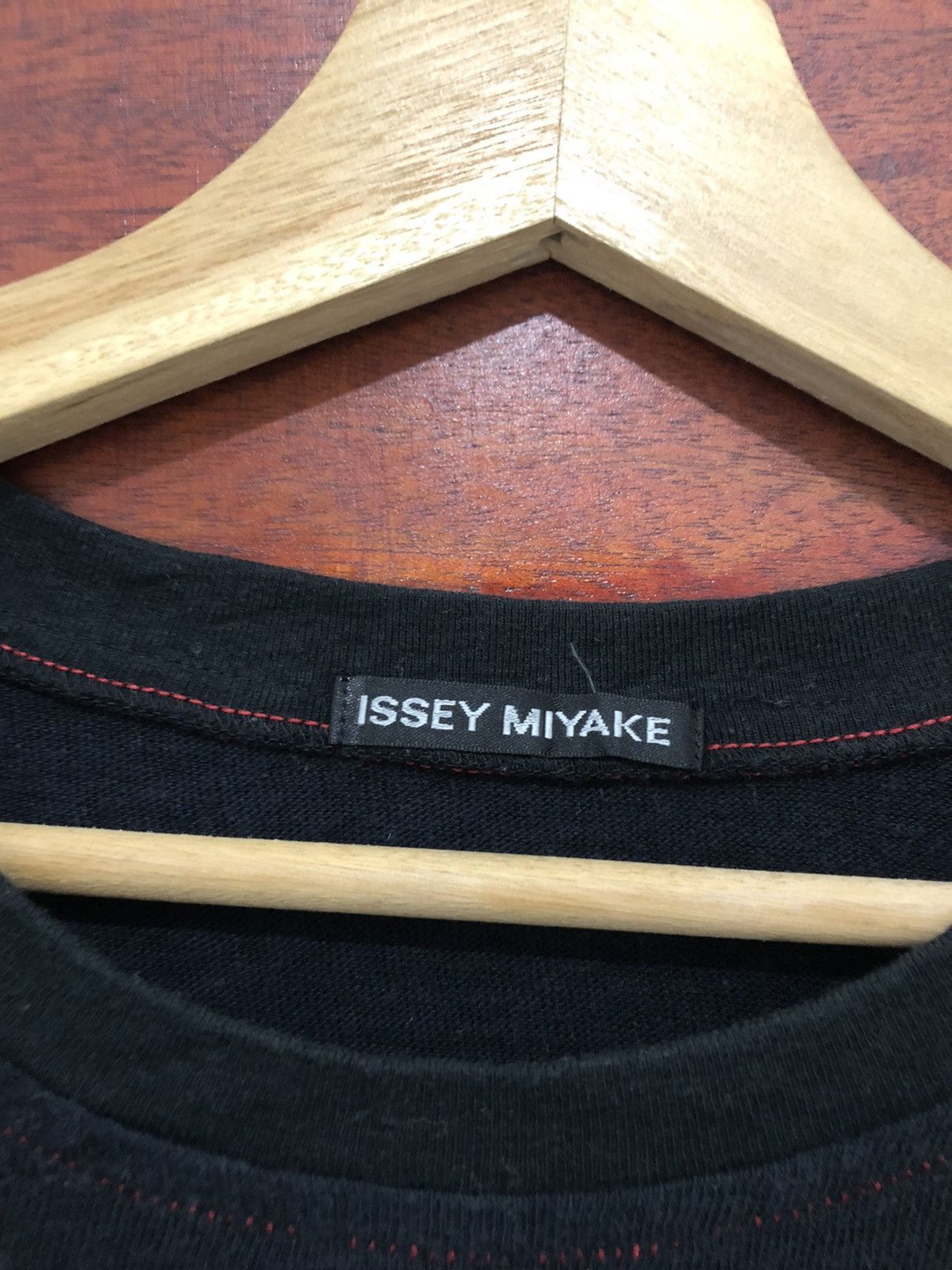 Issey Miyake Plain Tshirt Black Colour - 9
