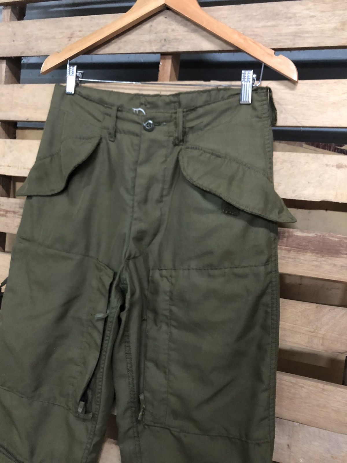 Military - Vintage 90s Army Trousers OG-106 Cargo Rare Design - 4