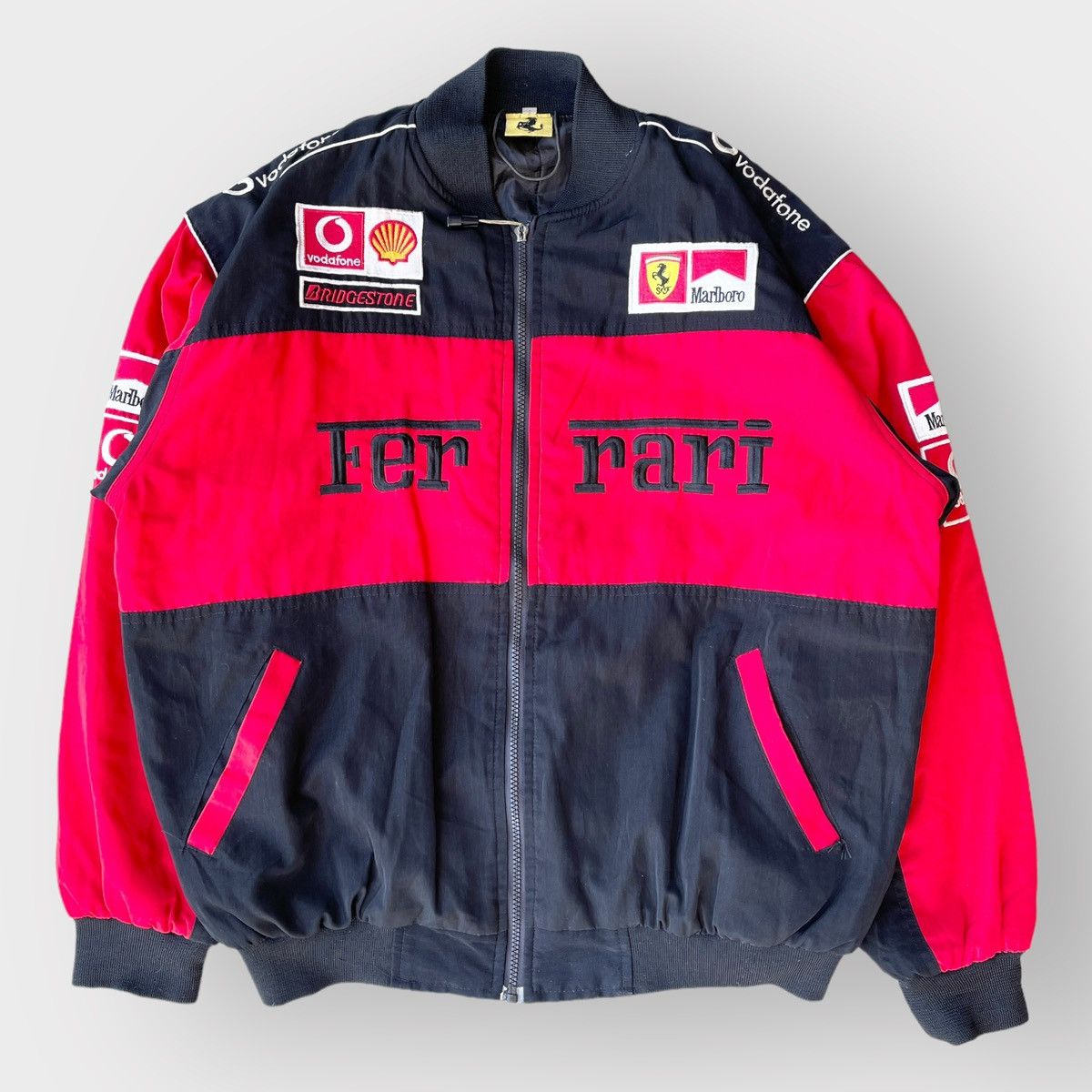 Vintage 2000s Ferrari Michael Schumacher F1 Racing Jacket - 9