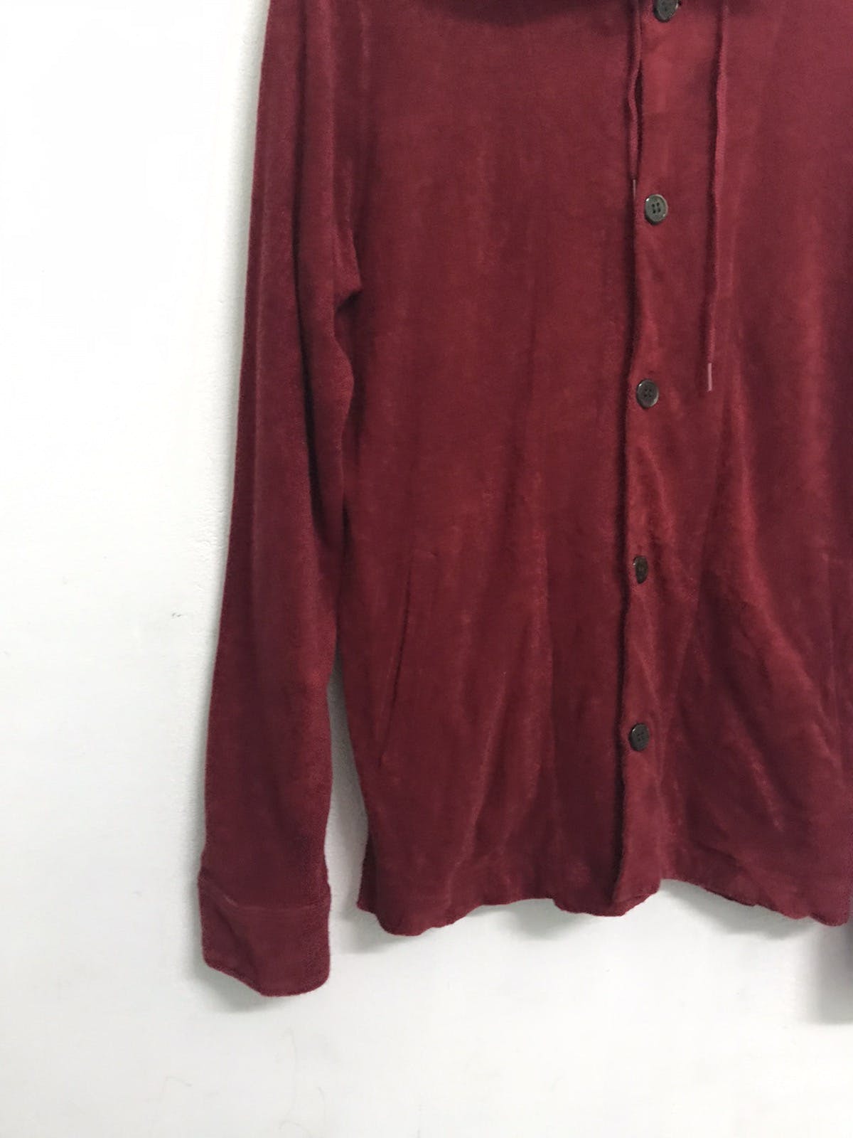 Paul Smith Button Up Hoodie Jacket Made in Japan - 5