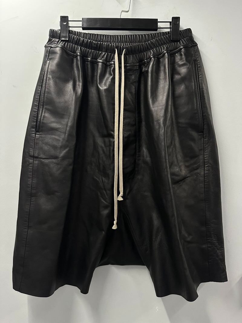 Rick Owens 24ss Lido sheepskin shorts - 1