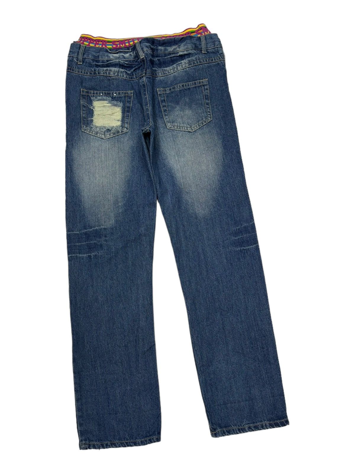 ❤️‍🔥COOPER SMITH DOUBLE WAIST DENIM JEANS - 4