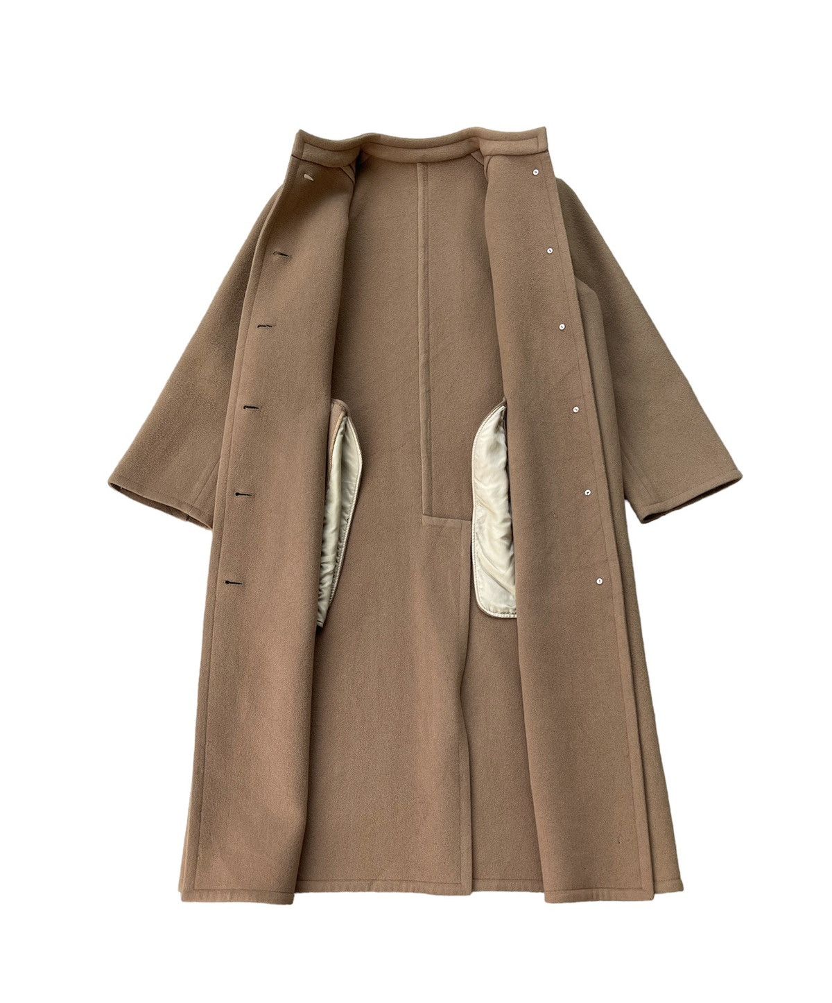 GIVENCHY WOOL LONG COAT MADE IN JAPAN - 4