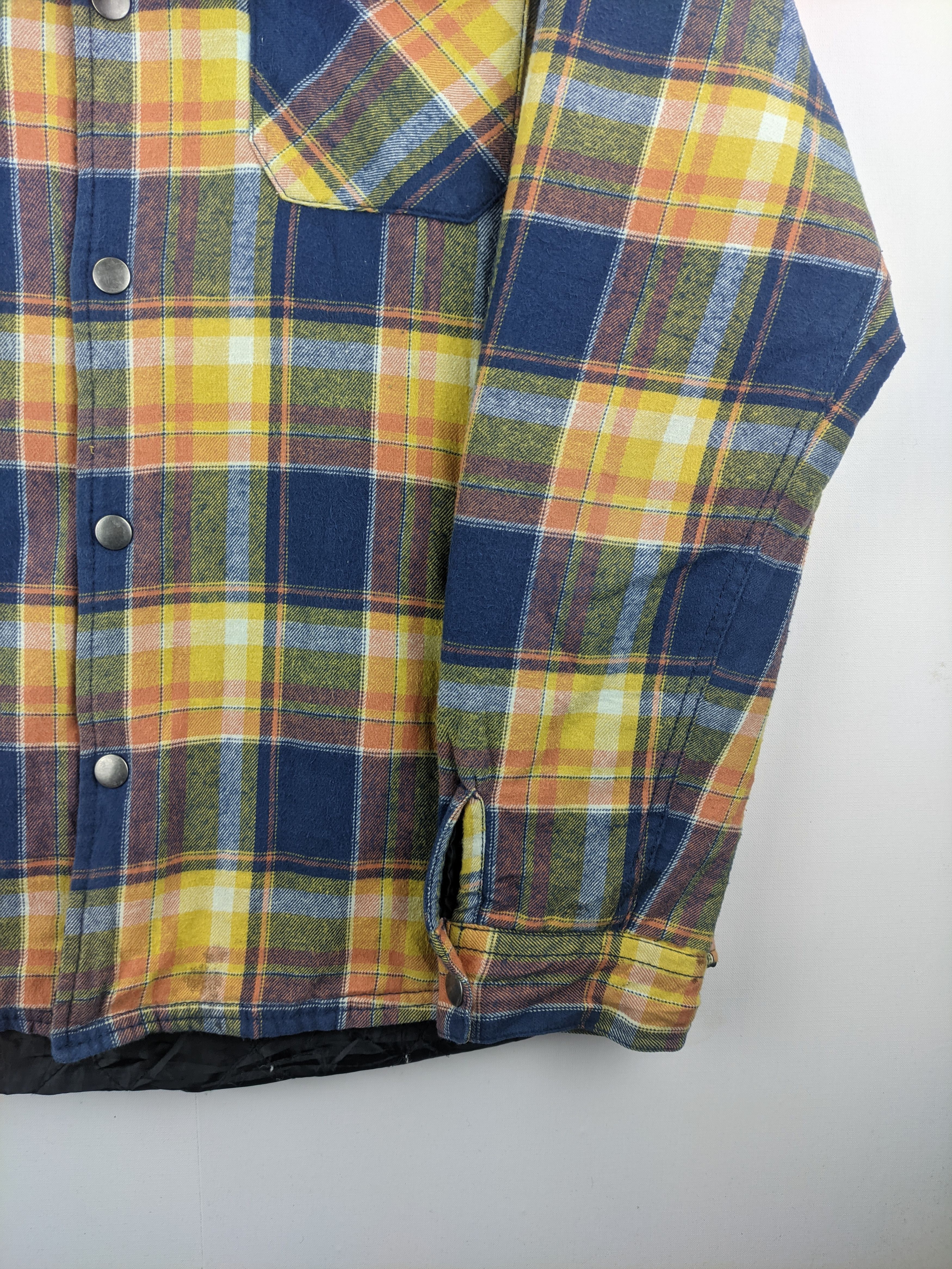 Vintage - Steals🔥Flannel Jacket Plaid by Smith's American - 7