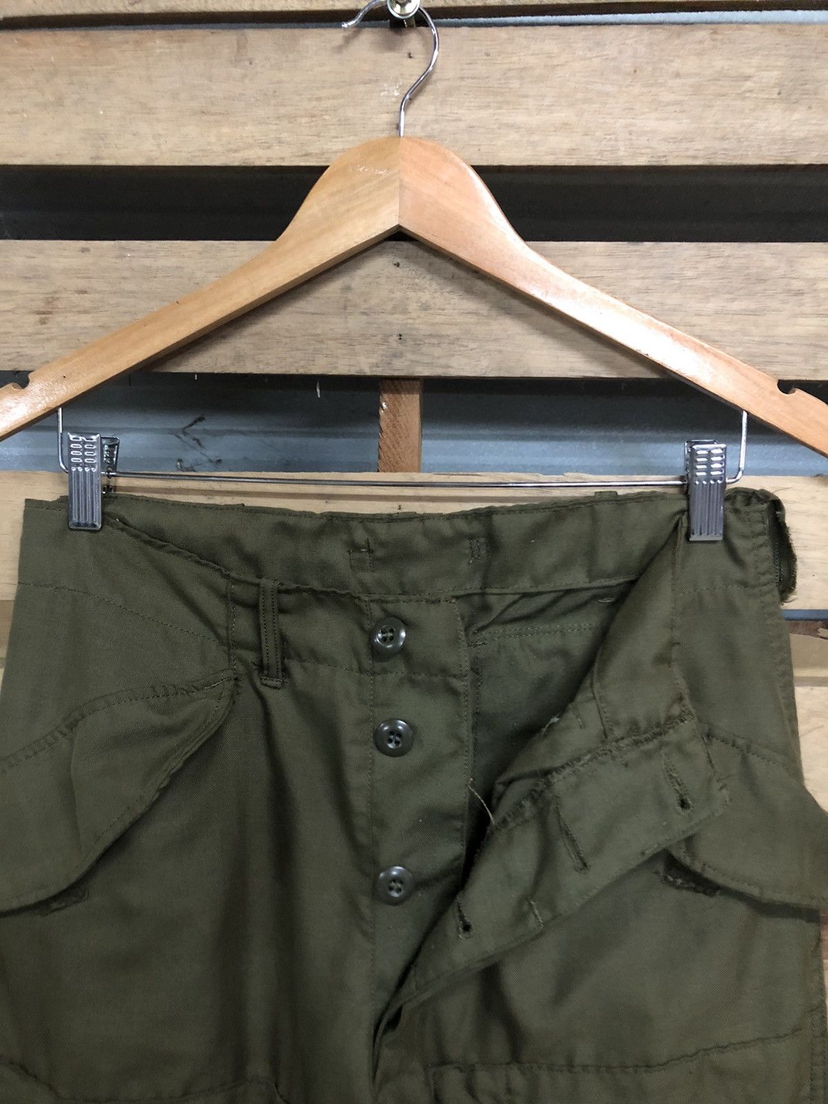 Military - Vintage 90s Army Trousers OG-106 Cargo Rare Design - 5