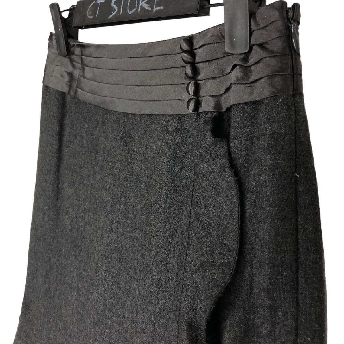 Franco Ferraro Milano Ruffled Skirt Grey - 3