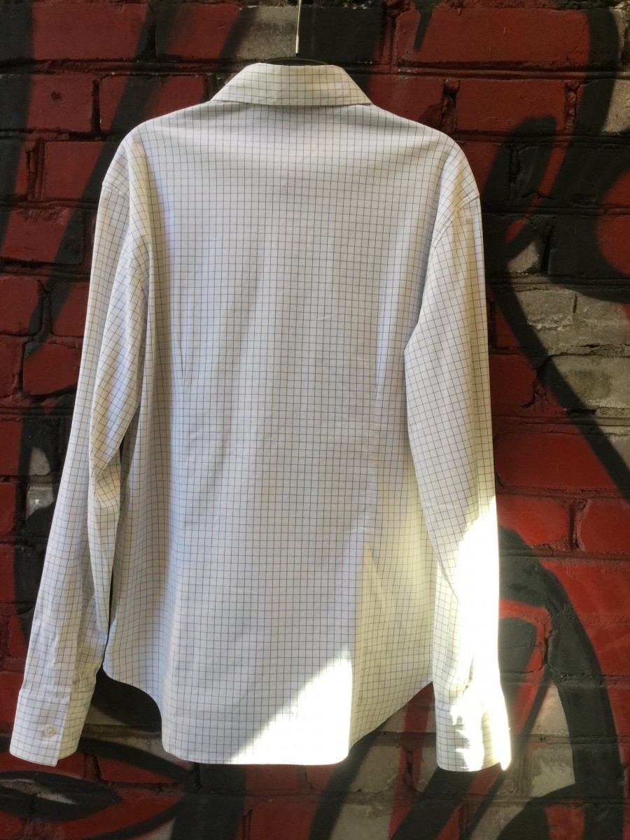Long sleeve avant-garde shirt.Like Saint Laurent or Dior. - 2