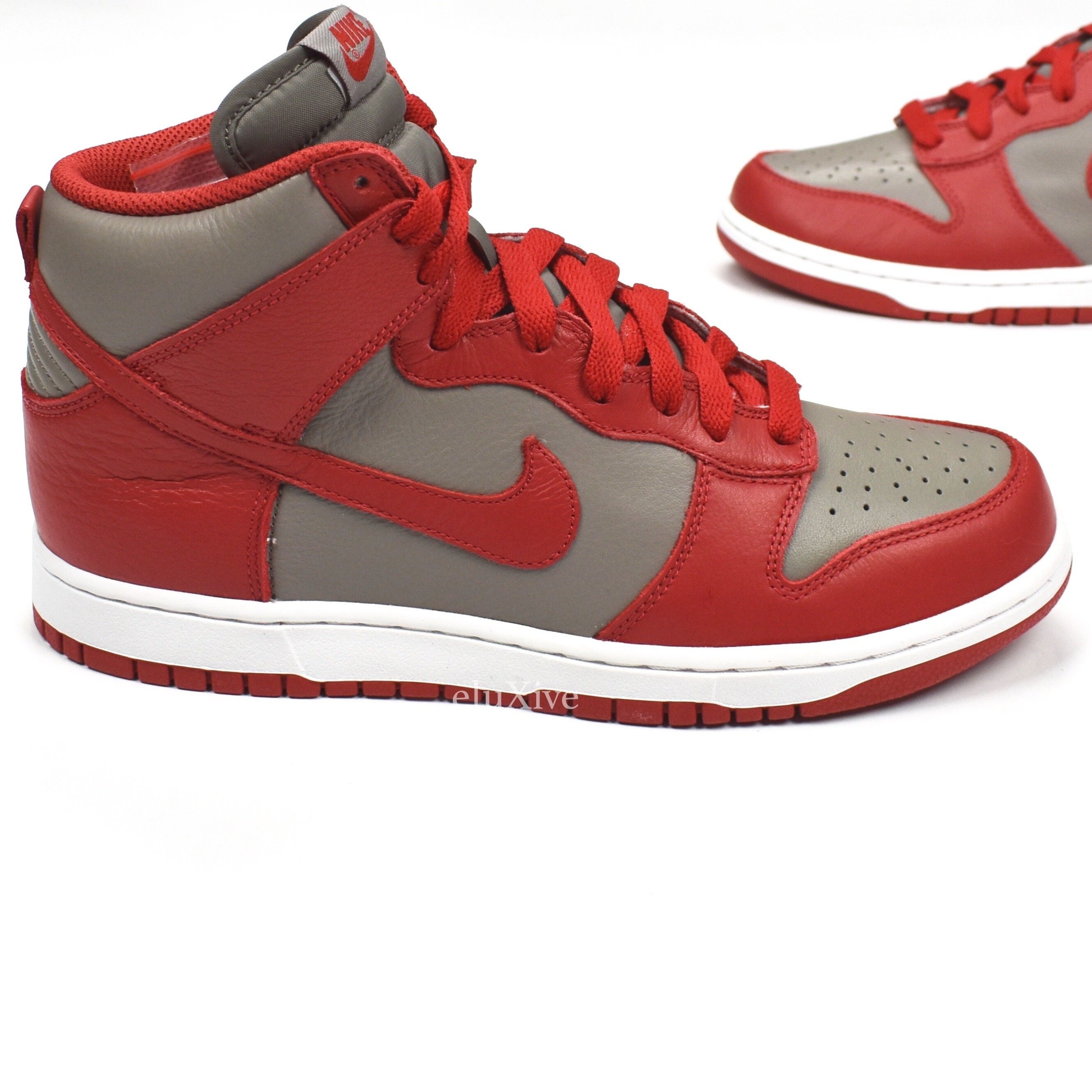 Dunk Retro High QS UNLV Red Gray DS - 3