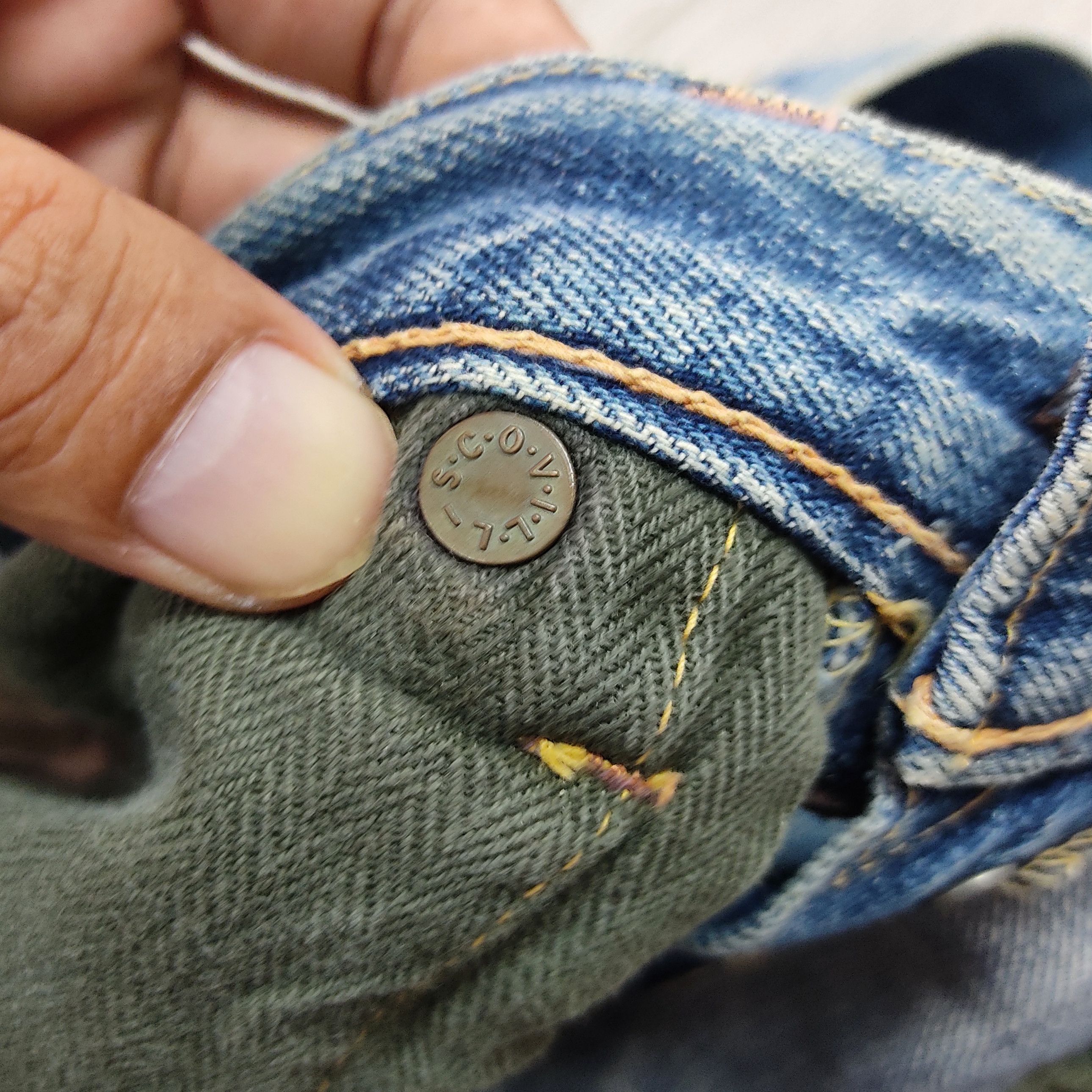 Vintage Cloze Jeans Japanese Selvedge Denim Pants - 15