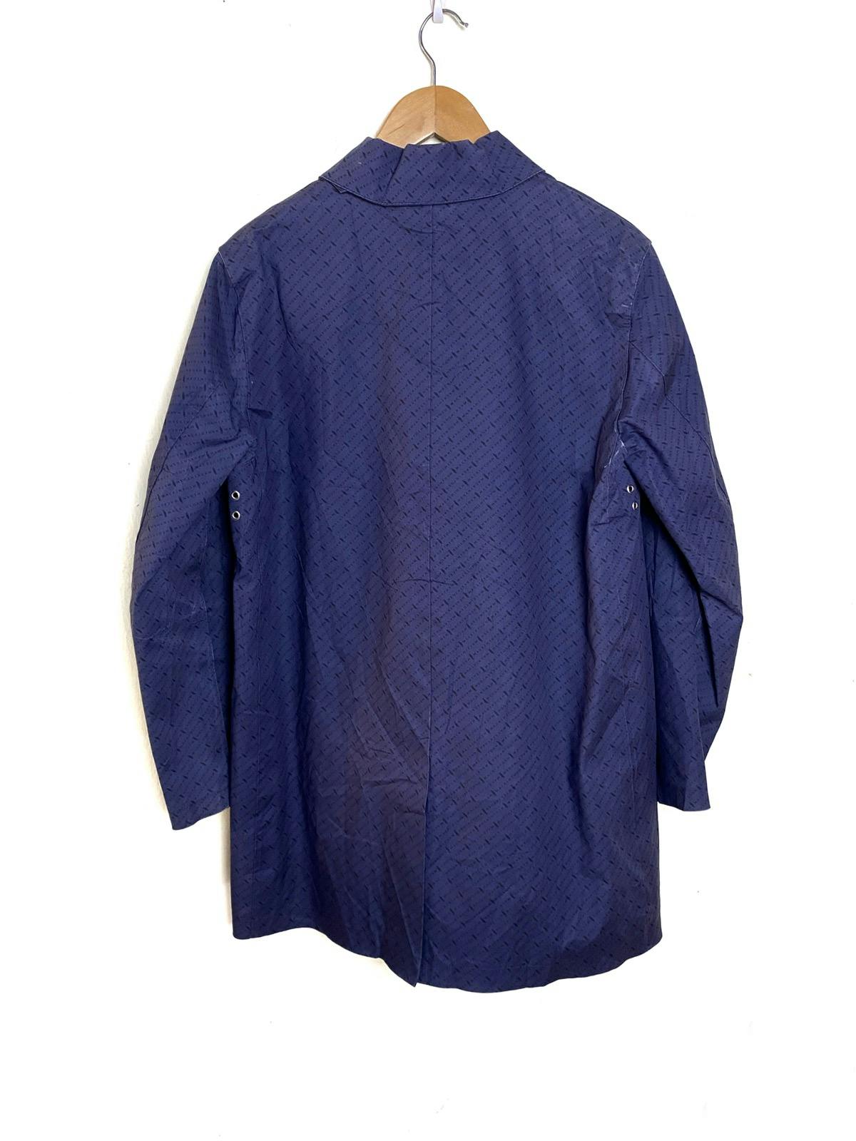 Mackintosh Logo Monogram Raincoat Cotton Rubber Waterproof - 7