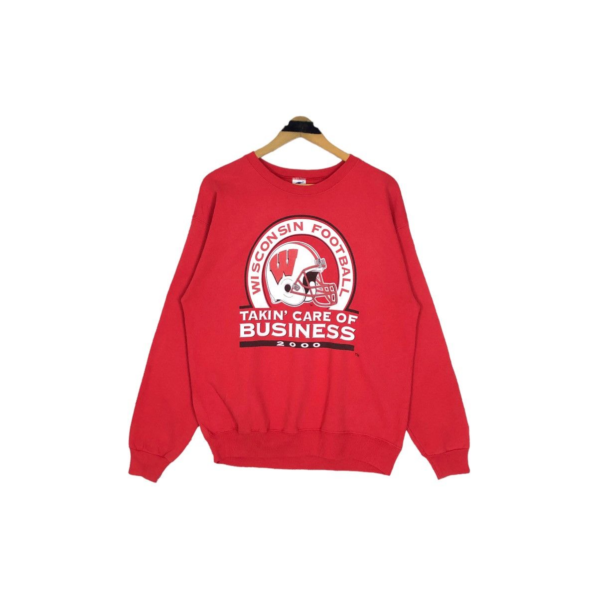 Vintage Champion X University Of Wisconsin Crewneck Sweater - 2