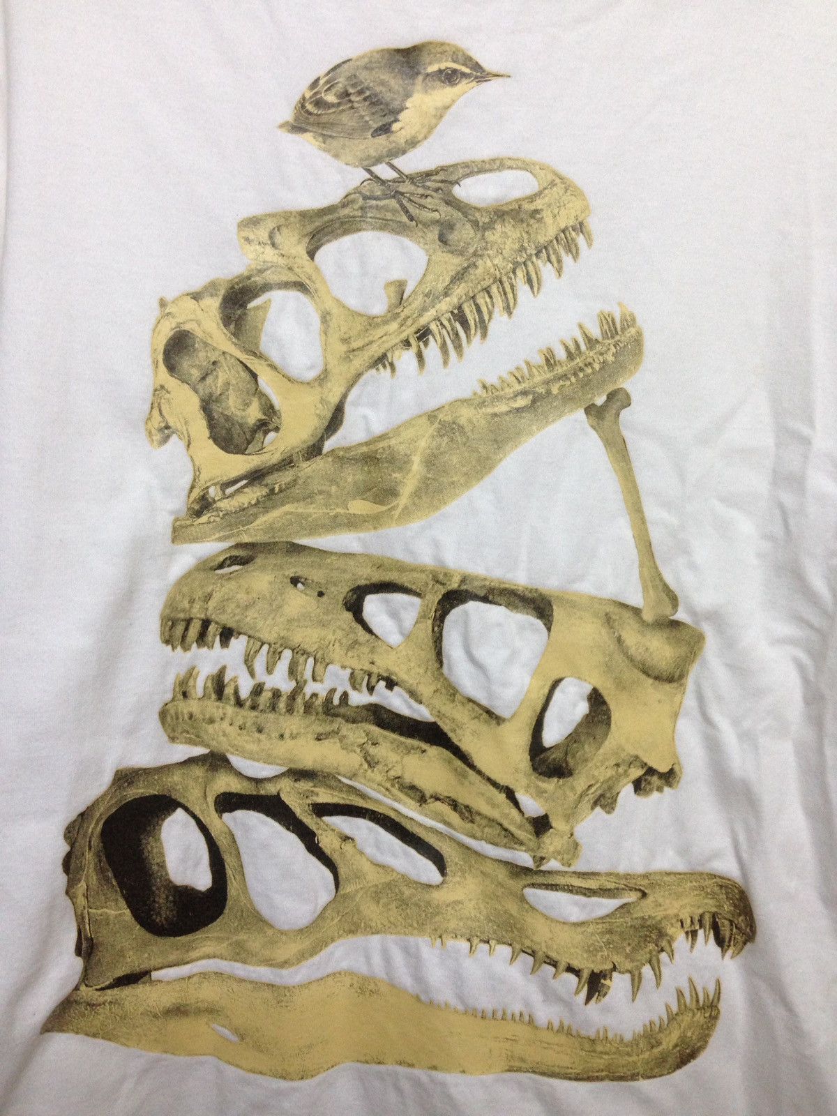 Sasquatchfabrix Dino Skull Distressed Shirt - 2