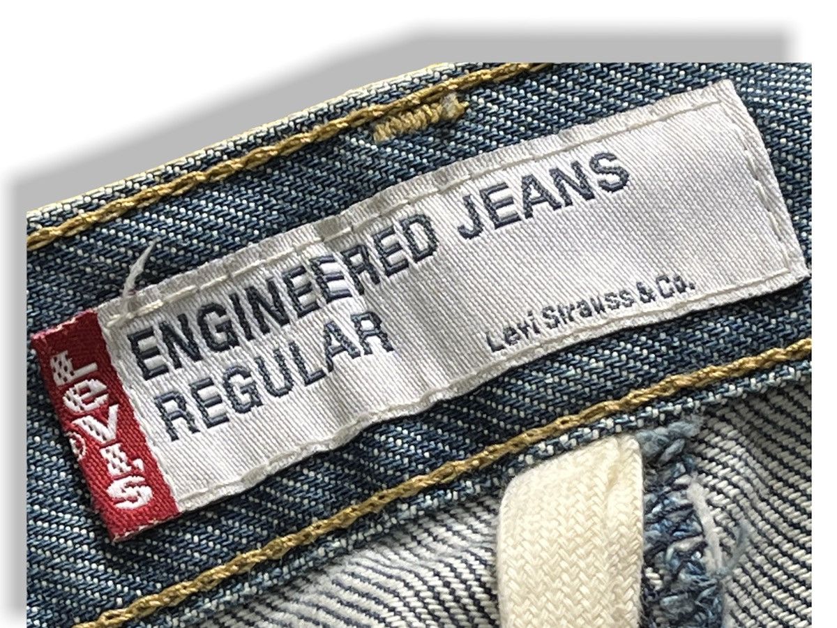 LEVI'S Engineered Denim Jeans Vintage Regular Cut Japan - 7