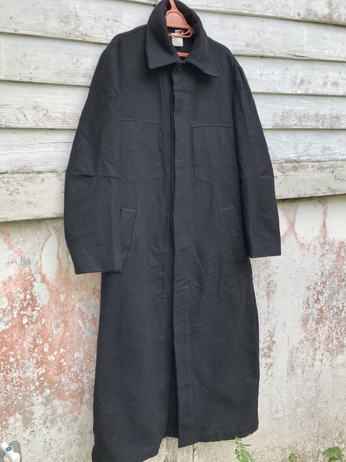 💥Archived 💥Ann Demeulemeester Wool Overcoat Man In S - 3