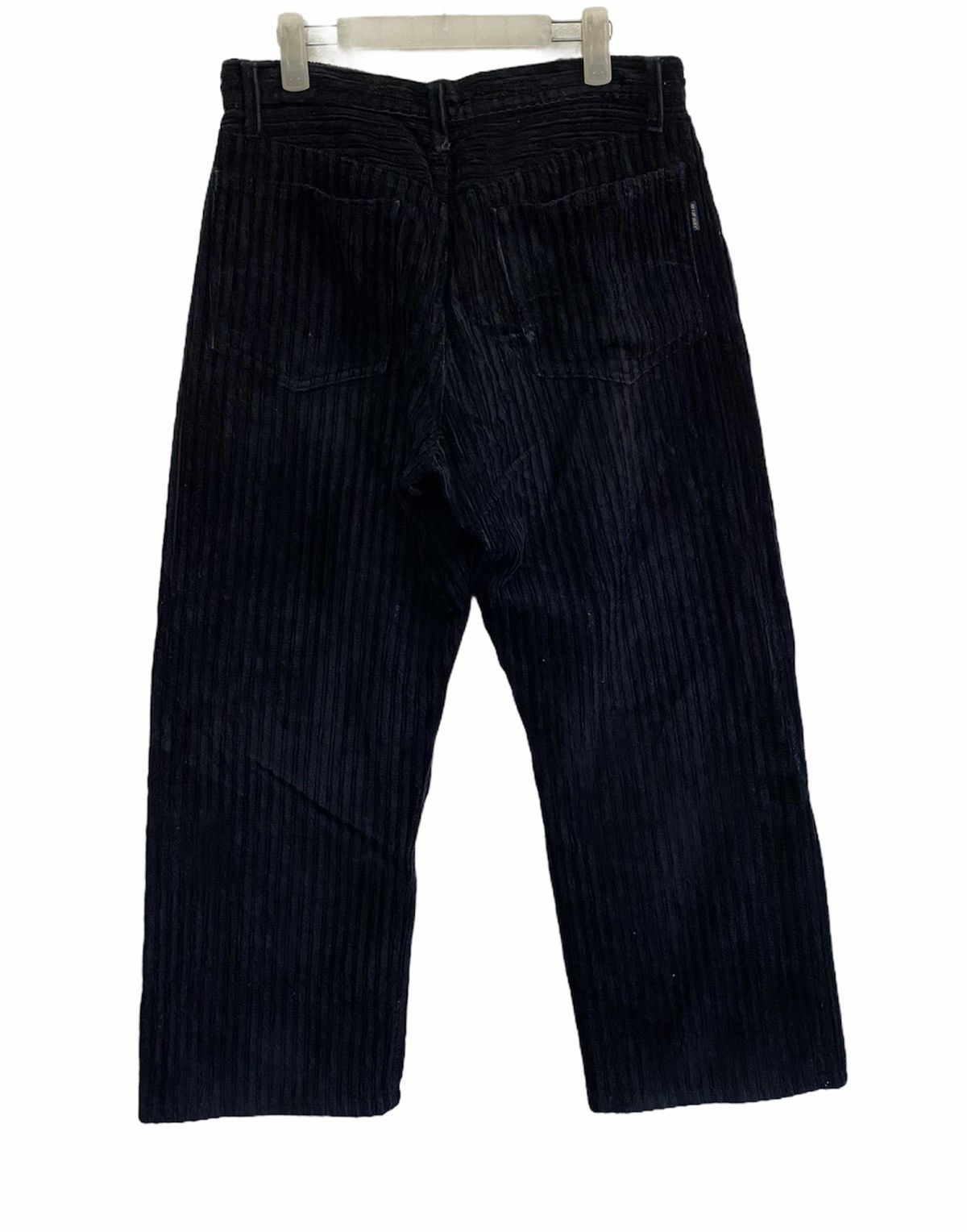 Indigo - Blue Way Japan Corduroy Baggy Crop Pants - 1