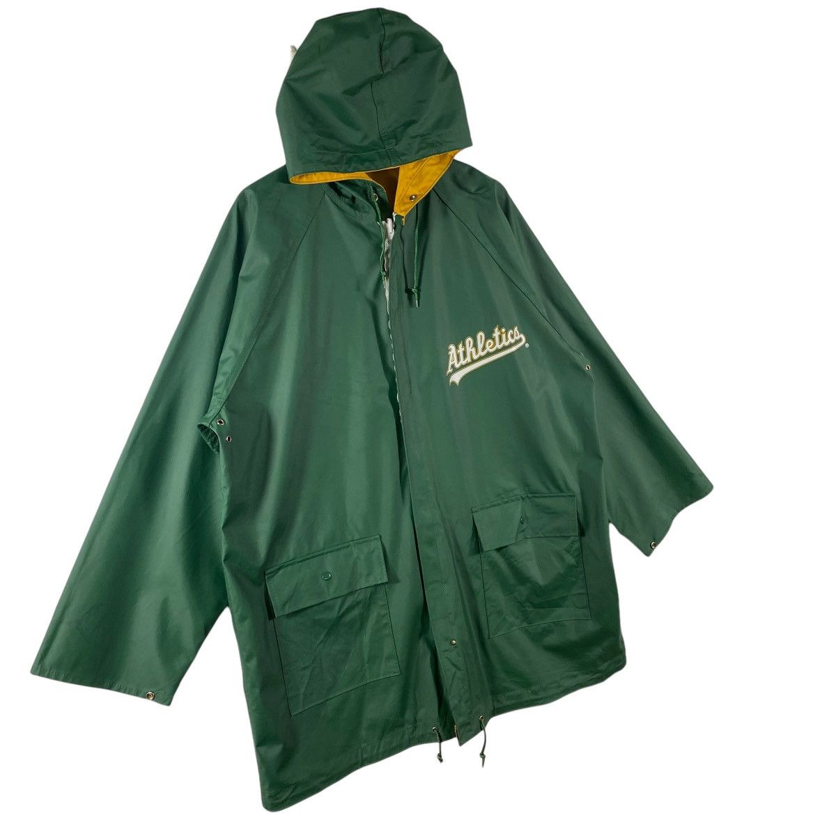 Vintage Oakland Athletics Rain Venus Reversible Jacket - 5