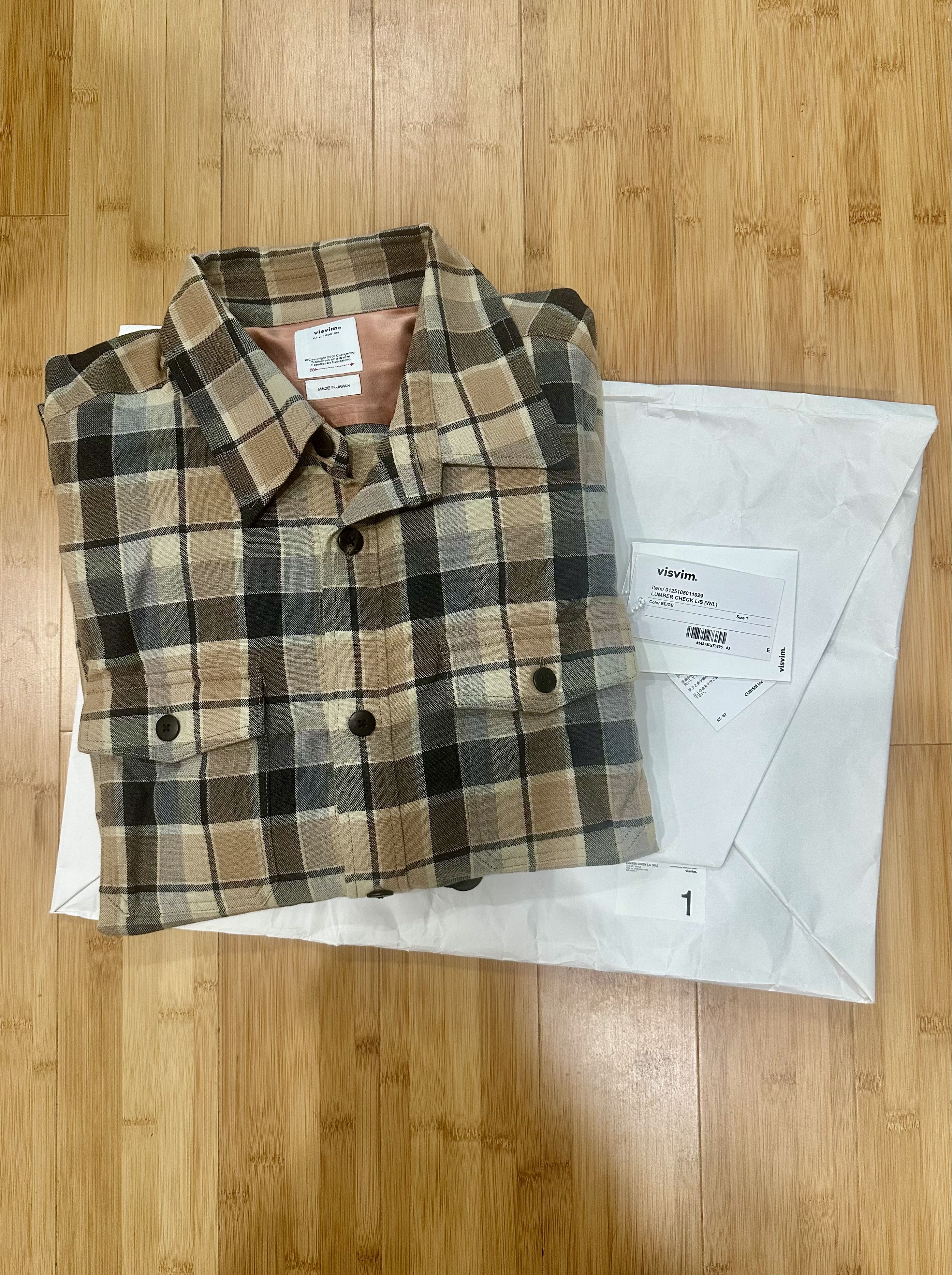 Visvim Lumber Check L/S (W/L) Button Shirt - 7
