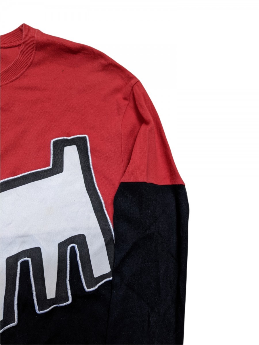 Keith Haring - X Portugal Embroidery Two Tone Sweatshirt - 3