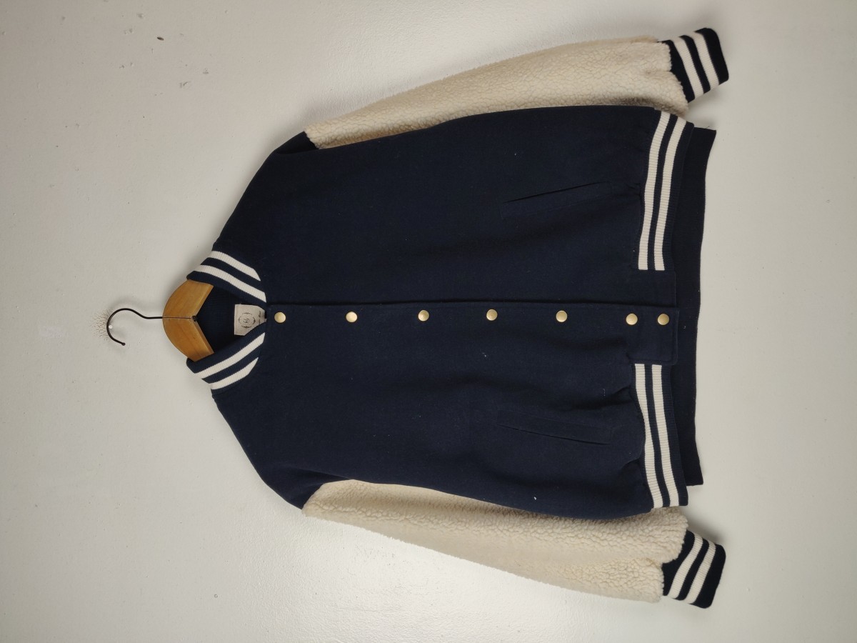 Japanese Brand - Samansa Mos2 Japan Sherpa Jacket Bomber Tops - 2