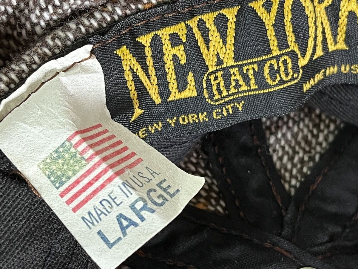 New York Hat Co. Vintage 80s Wool Newsboy Type - 8