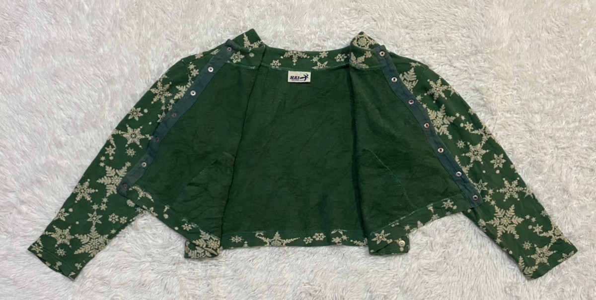 Issey Miyake - HAI SPORTING GEAR Snowflake Button Up Sweatshirt - 10
