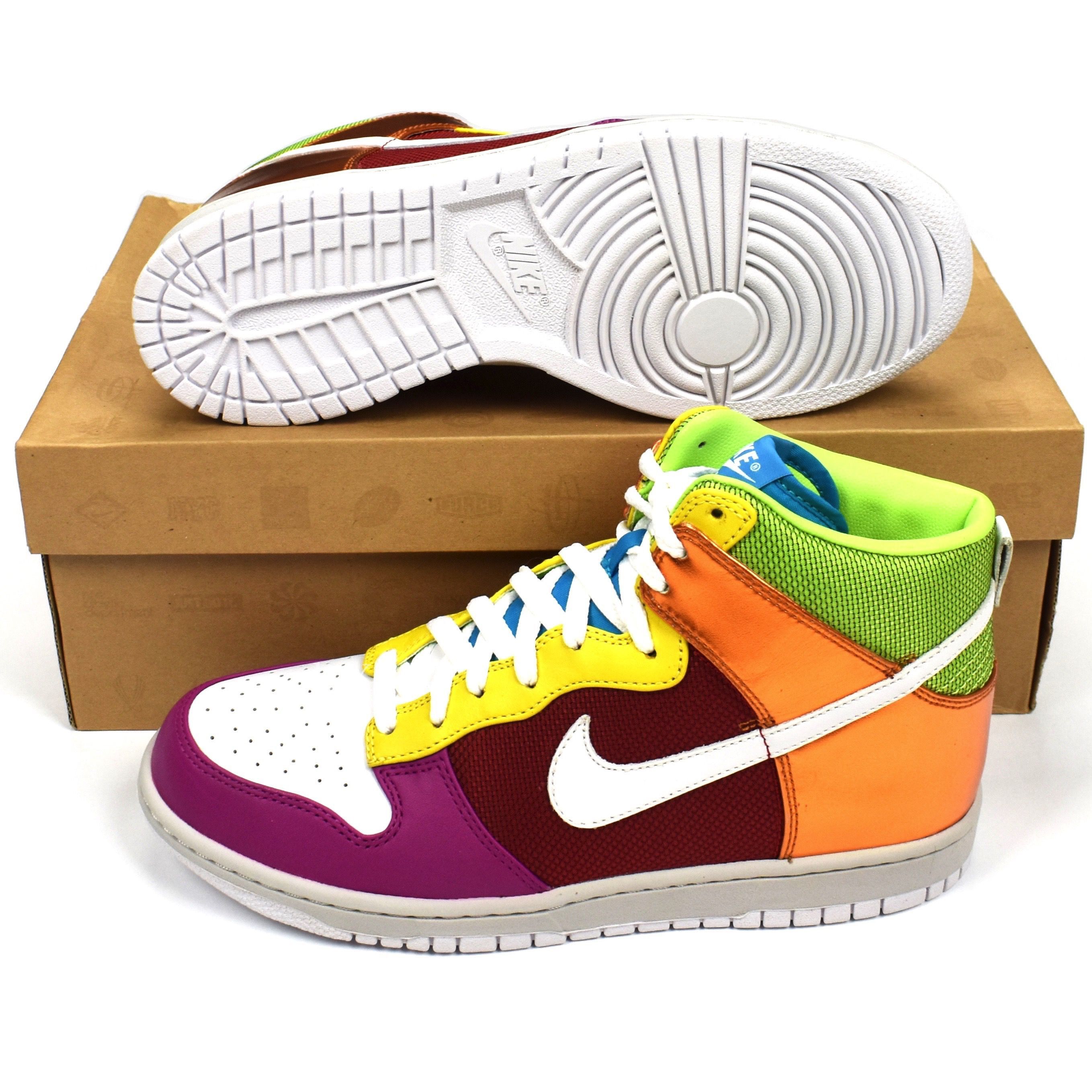 Nike Dunk High Premium Rainbow Multicolor DS - 2