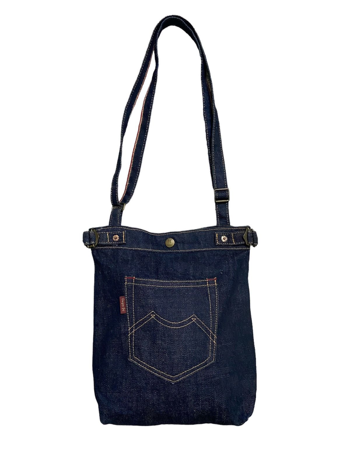 Chevignon Girl Selvedge Denim Sling Bag - 1