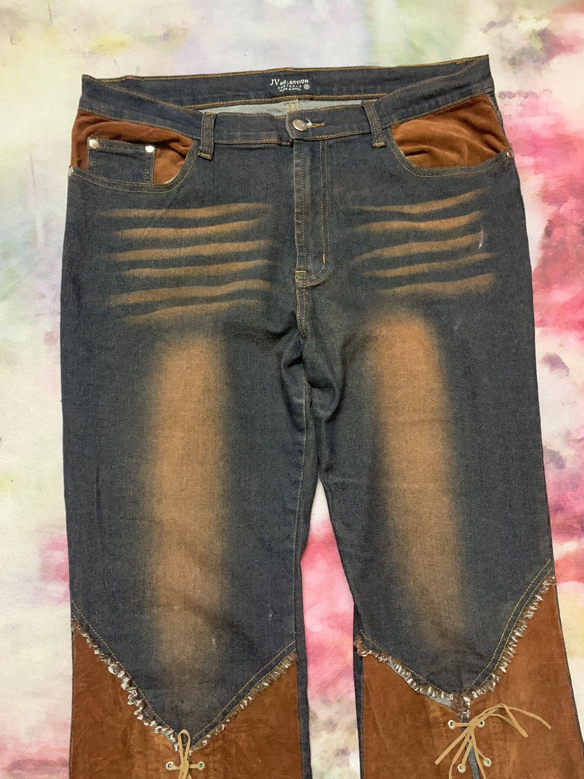 Flare Rock & Roll Couture JV SELECTION Mud Washed - 4