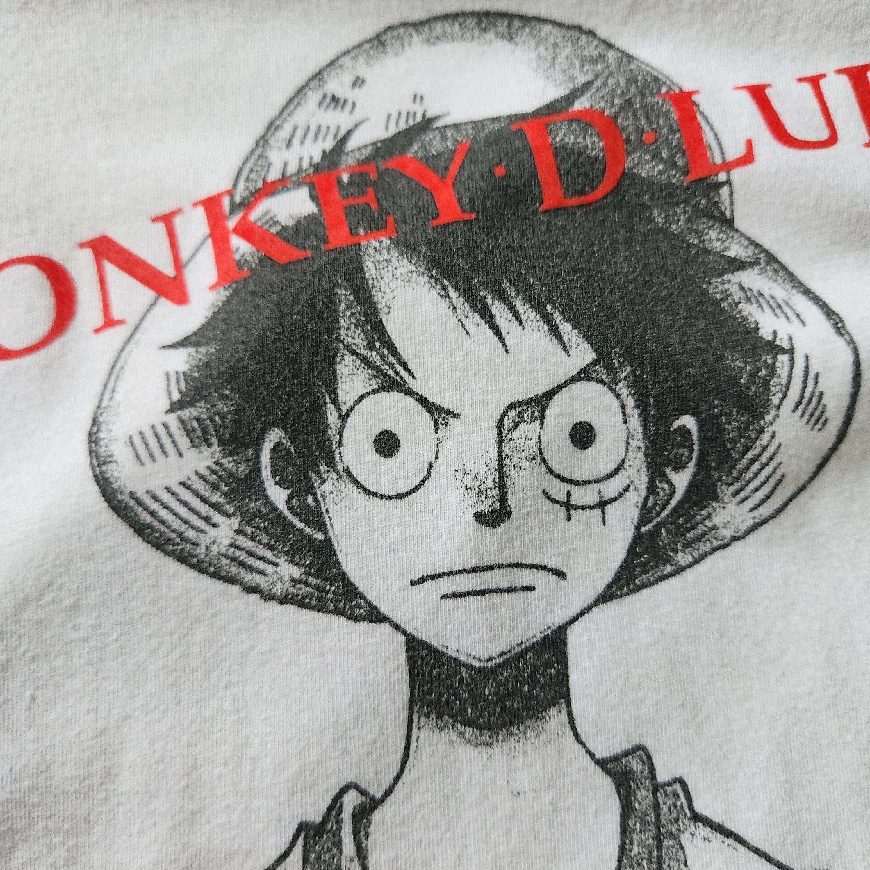 Uniqlo - One Piece Monkey D Luffy Big Printed TShirt - 8