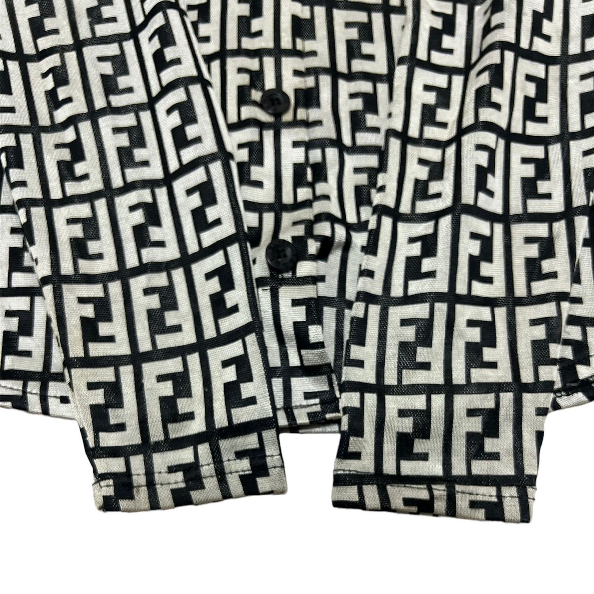 Fendi Zucca Monogram silk shirt - 6